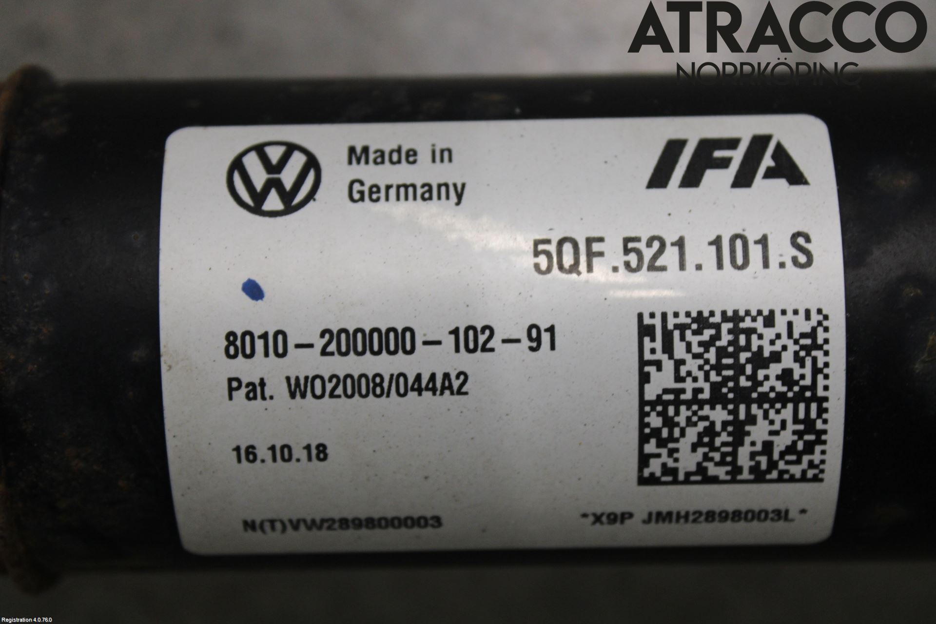 Skoda KODIAQ 17-24 Mellanaxel Komp