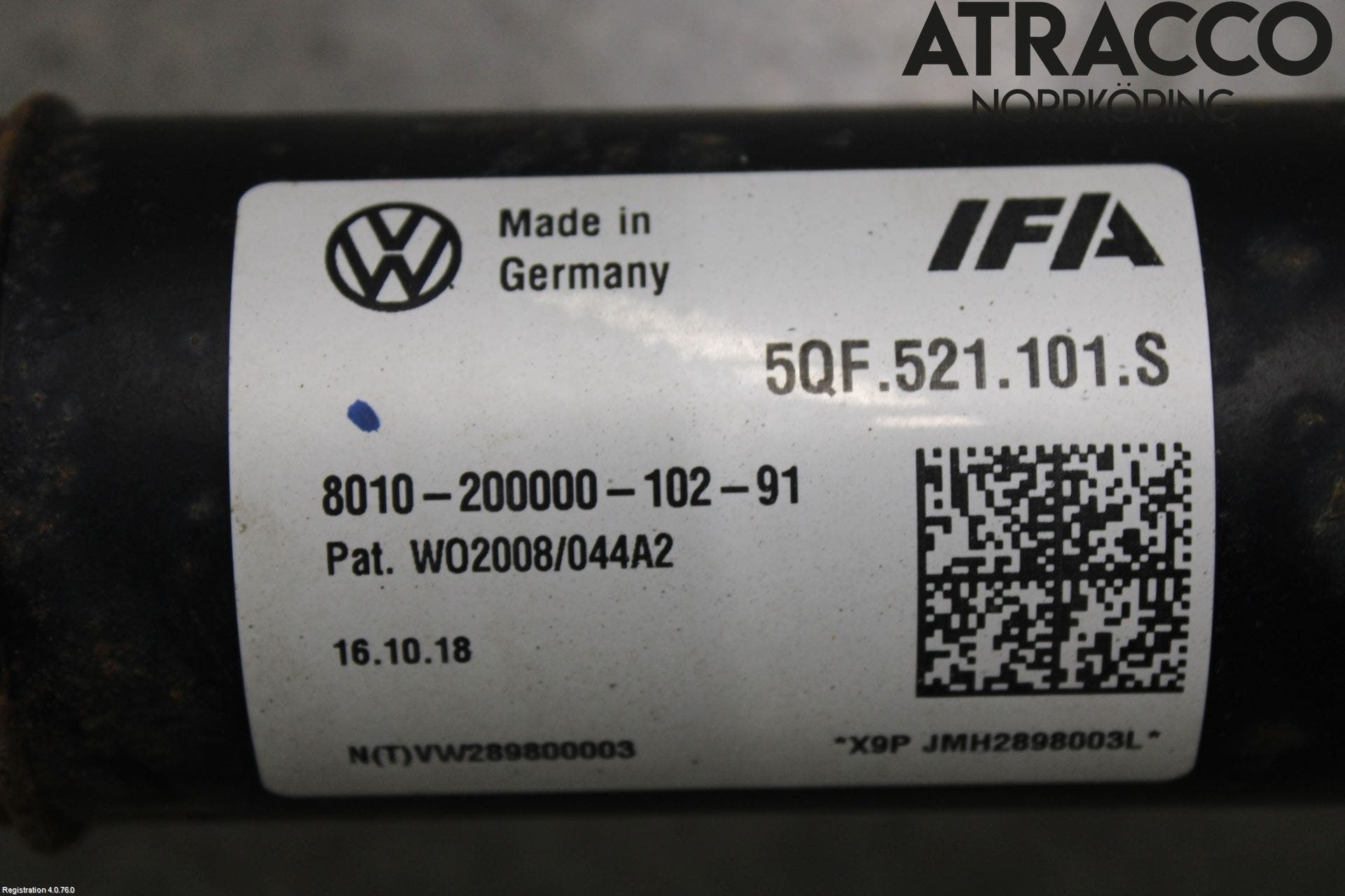 Skoda KODIAQ 17-24 Mellanaxel Komp