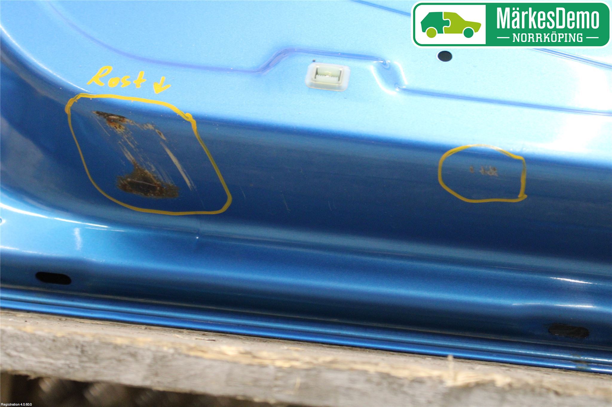 Skoda ROOMSTER Dörr Bak Höger