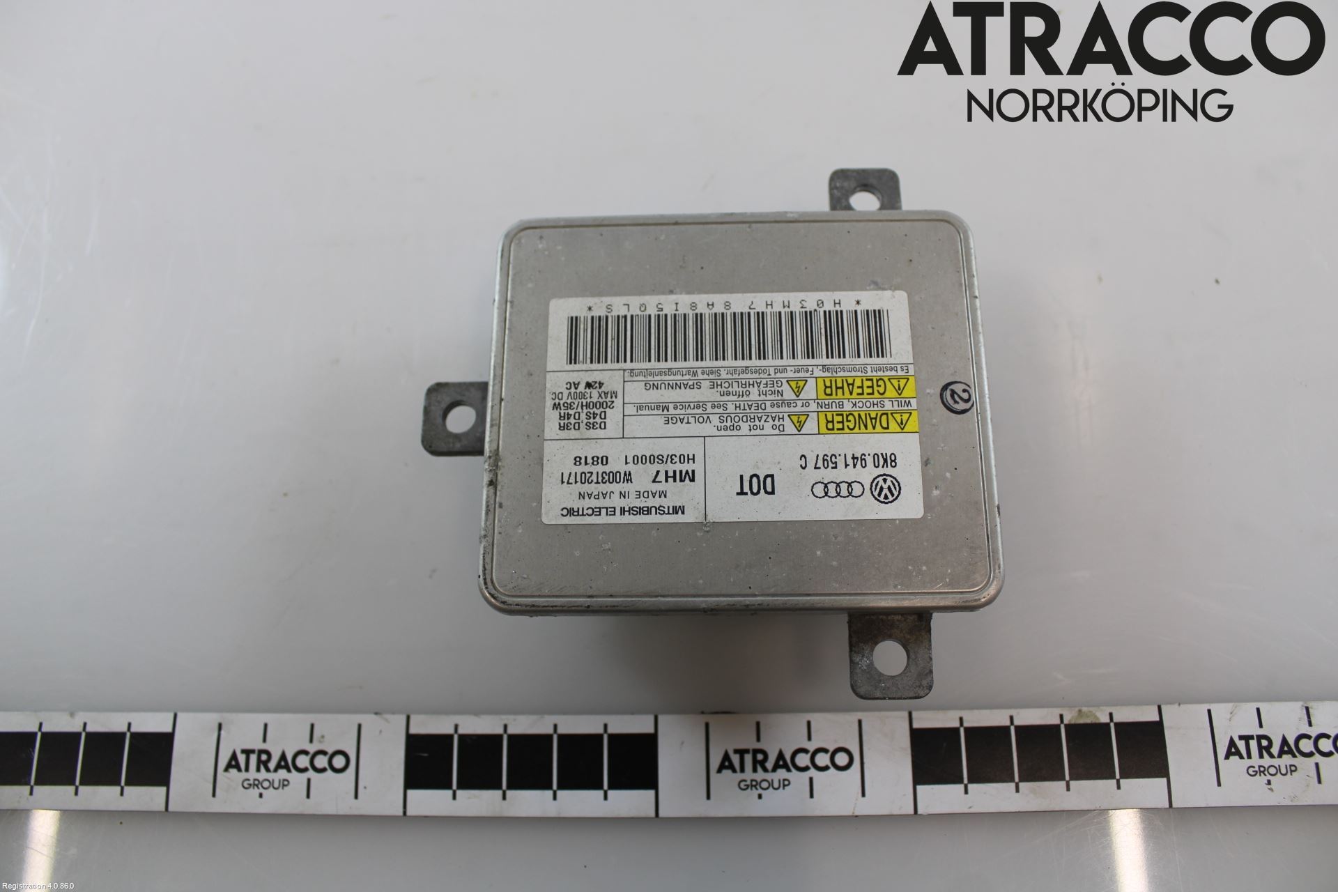 Audi A3/S3 05-13 Styrenhet Strålkastare