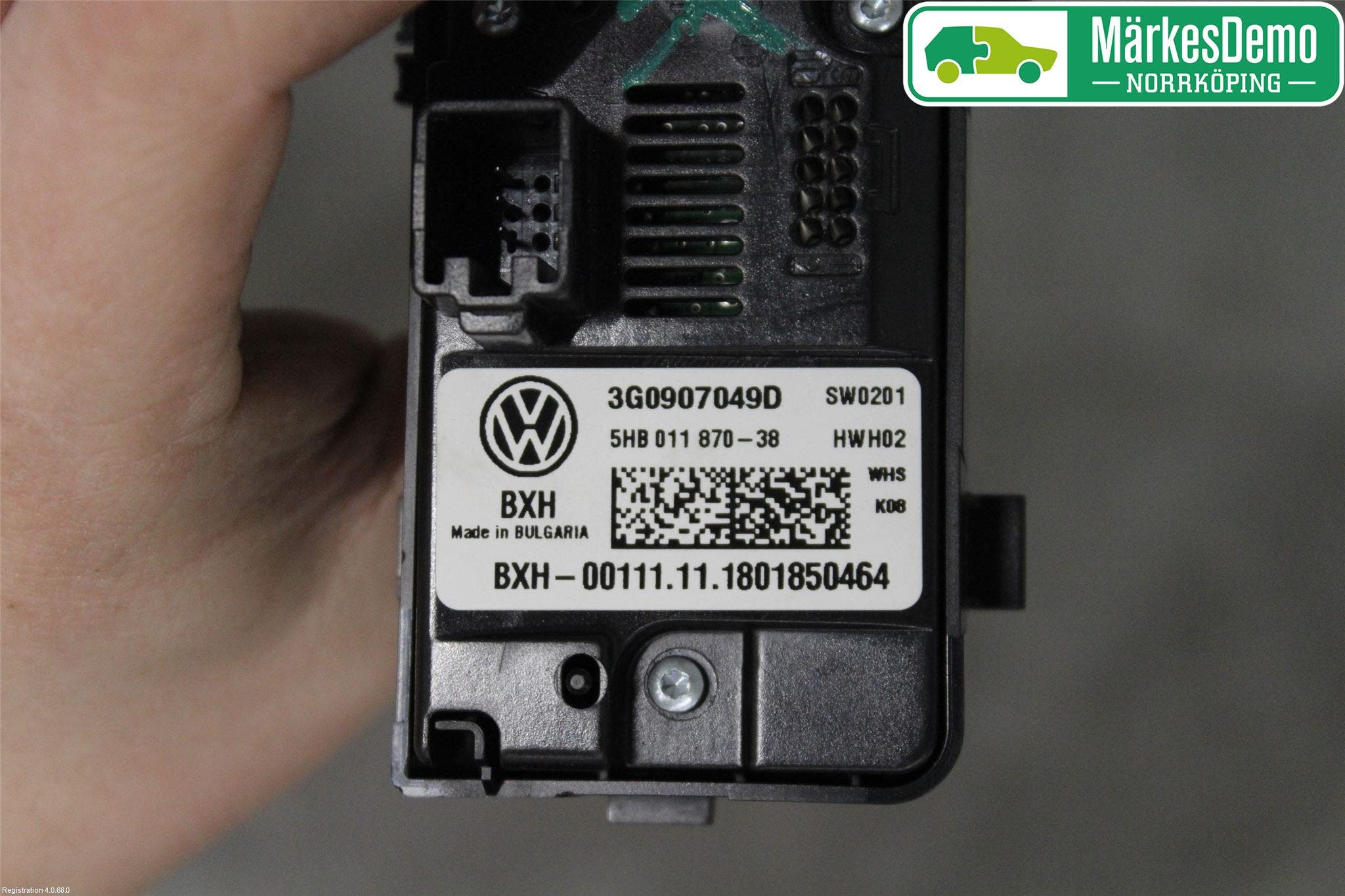 Volkswagen VW TIGUAN 16-24 Värmereglage