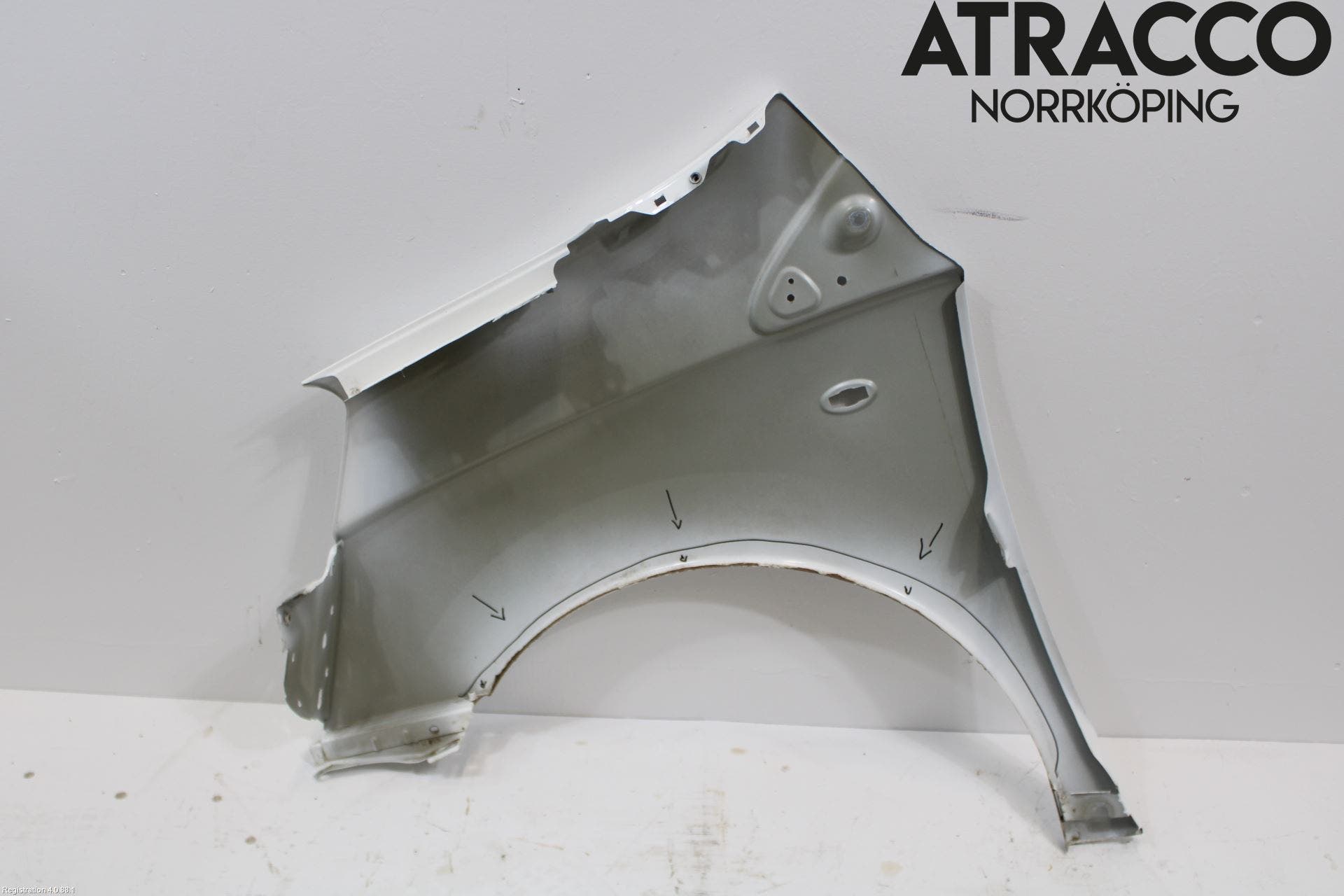 Peugeot EXPERT 07-14 Skärm Fram Höger