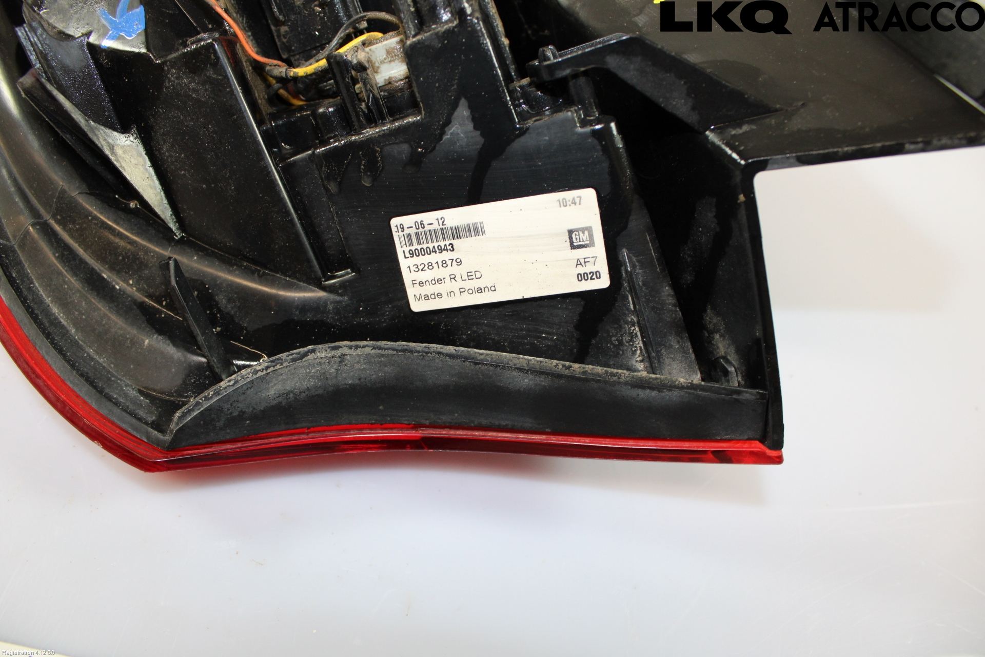 Opel ASTRA J 10-15 Bakljus Höger