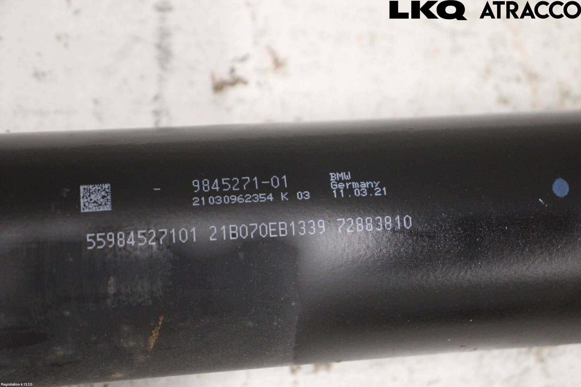 BMW 5 G30/G31/F90 17-23 Mellanaxel Komp