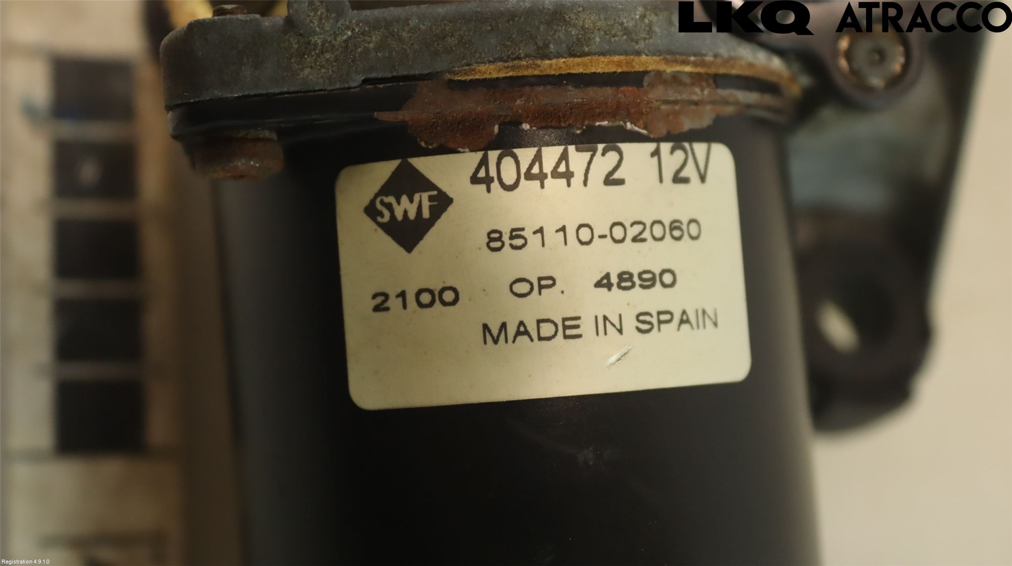 Toyota COROLLA 98-01 Torkarmotor Vindruta