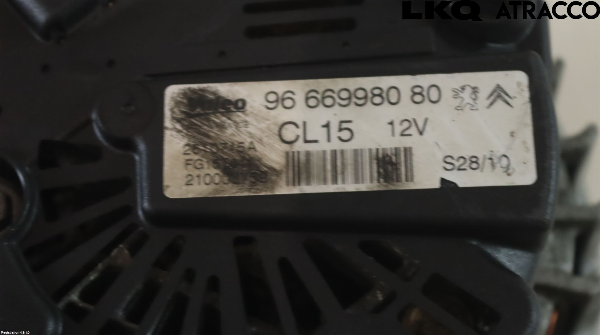 Citroen C4 GRAND PICASSO 07-13 Generator