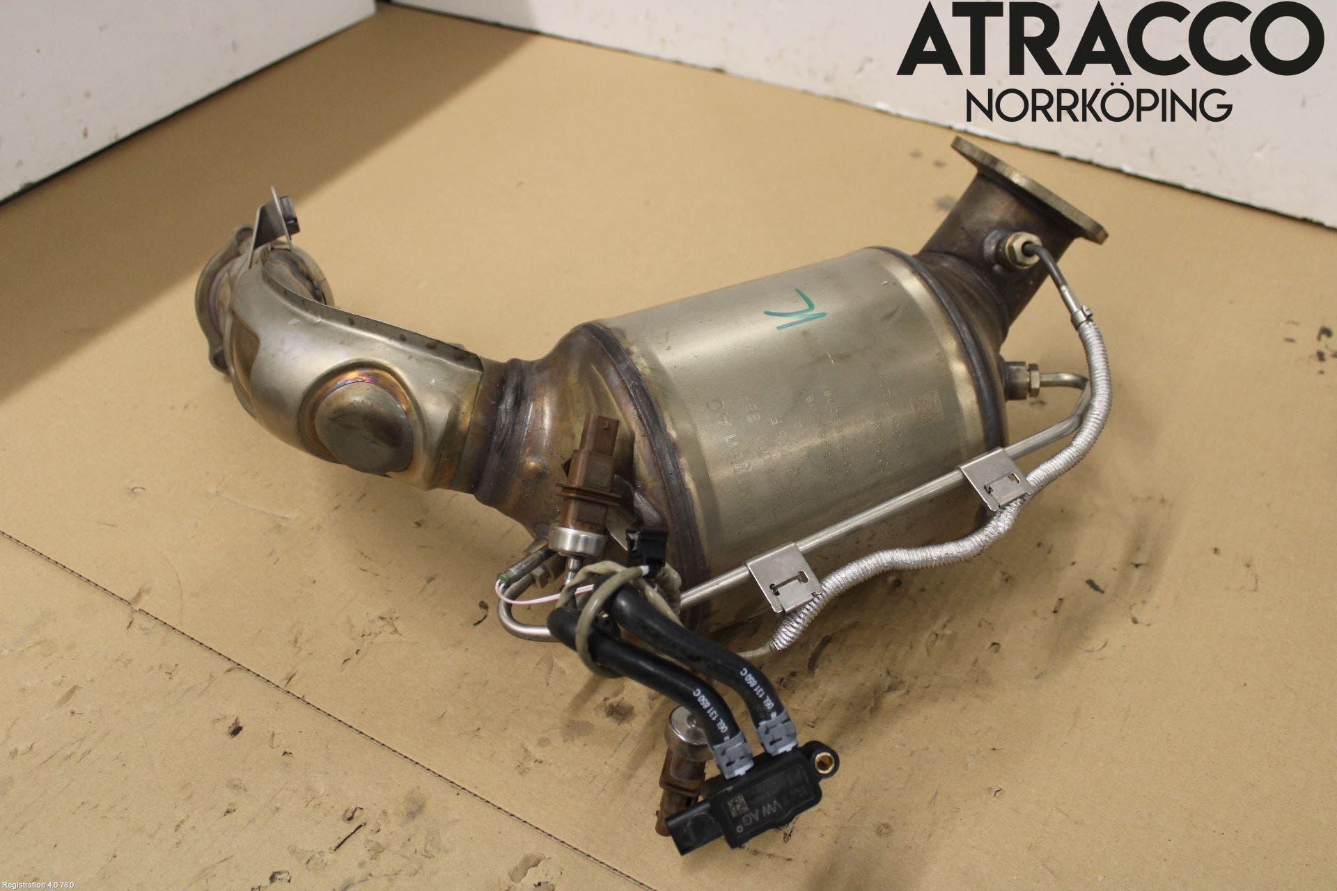 Audi A6 F2/C8 19- Avgas Partikelfilter