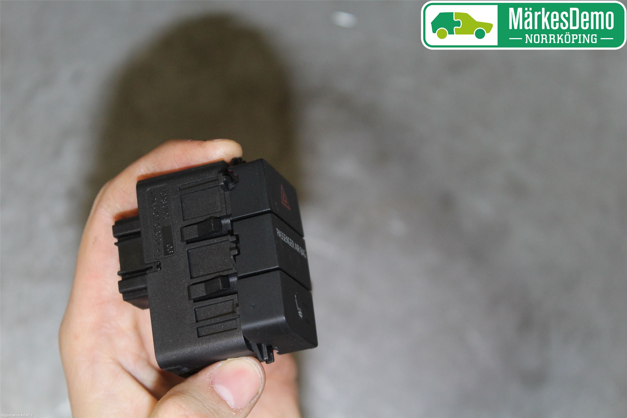 Volkswagen VW UP! / E-UP! Strömställare Varnings