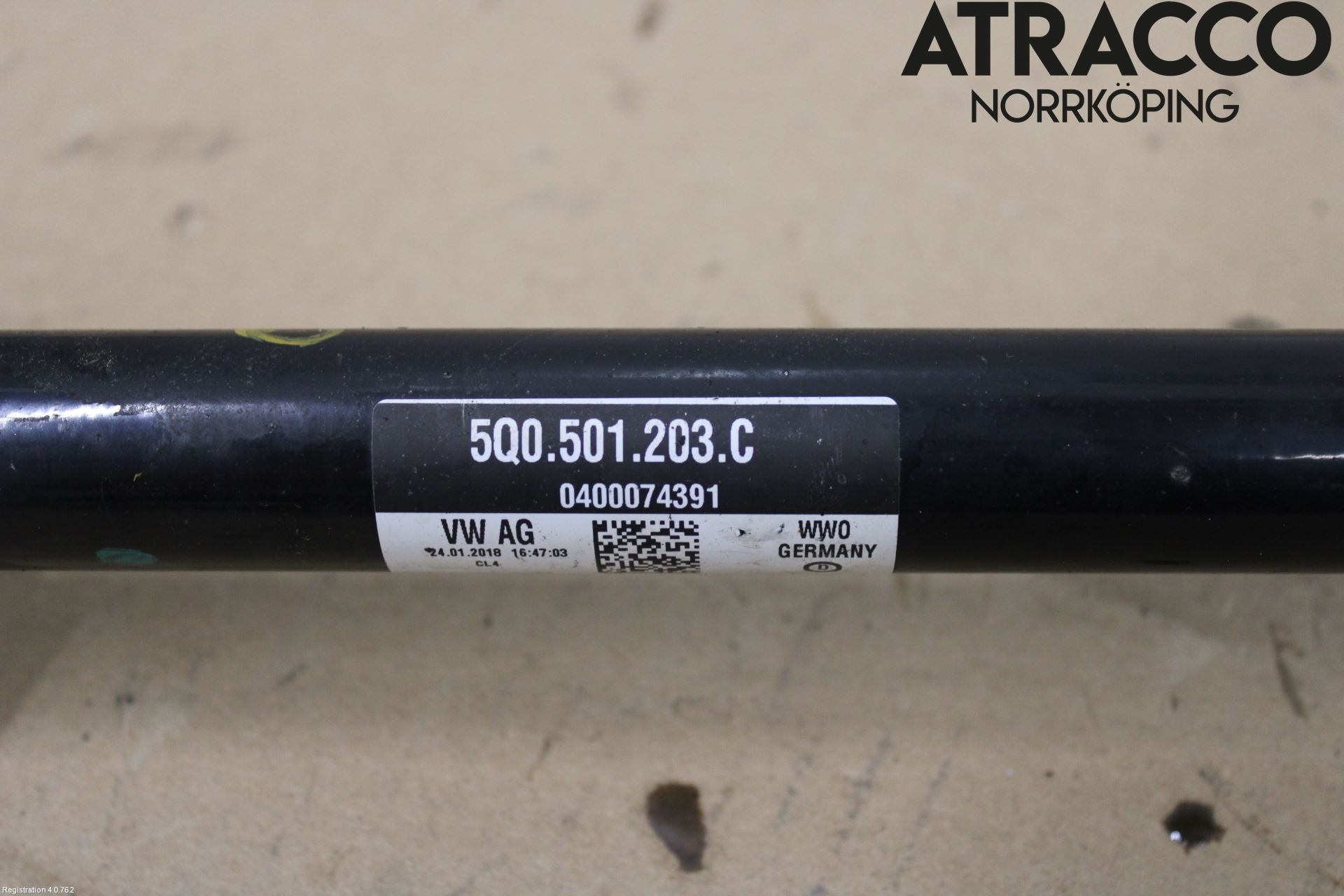 Audi Q2/SQ2 17- Drivaxel Bak Vänster