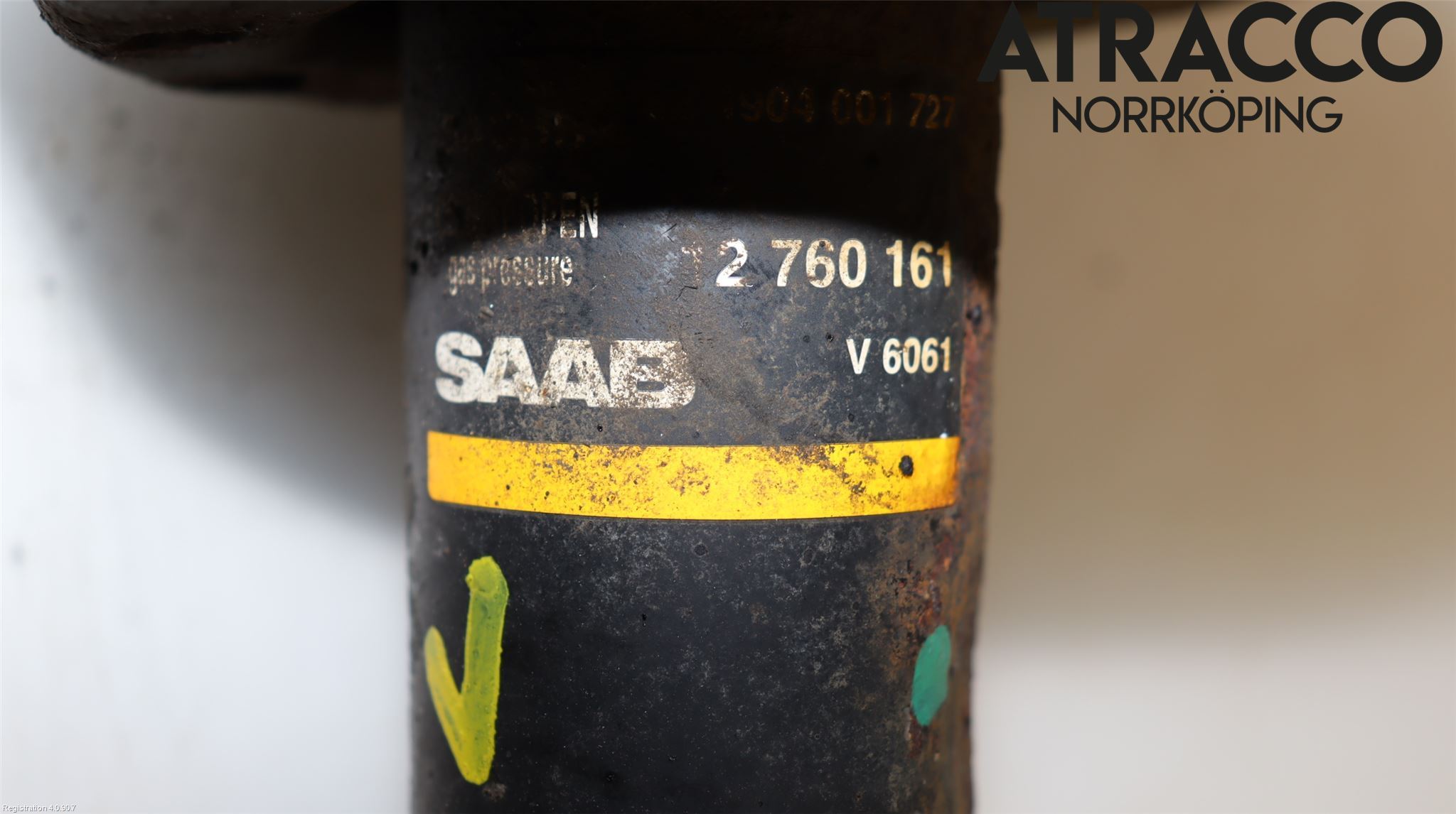 Saab 9-5     06-10 Fjäderben Fram Vänster