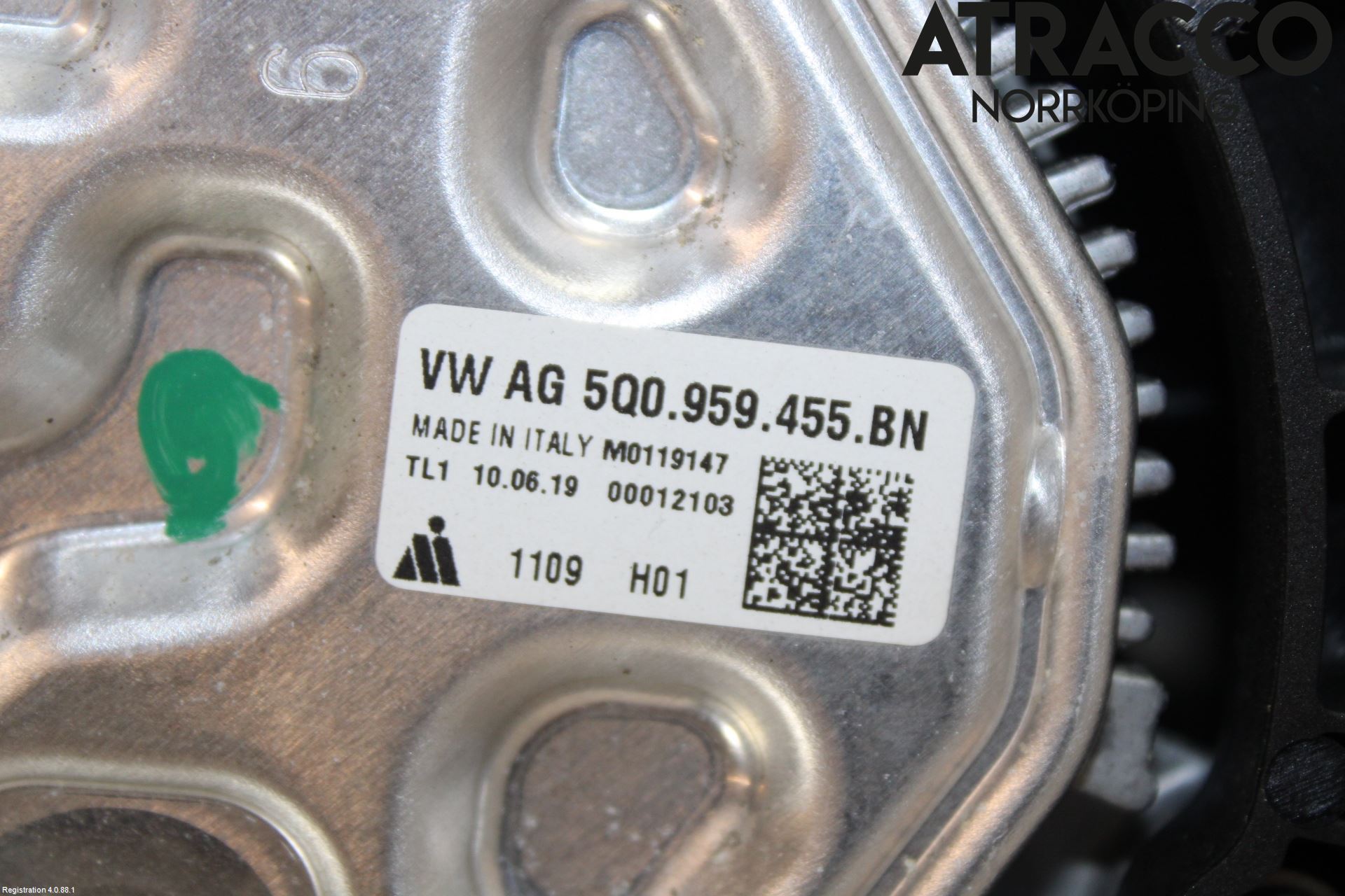 Volkswagen VW TIGUAN 16-24 Kylfläkt El