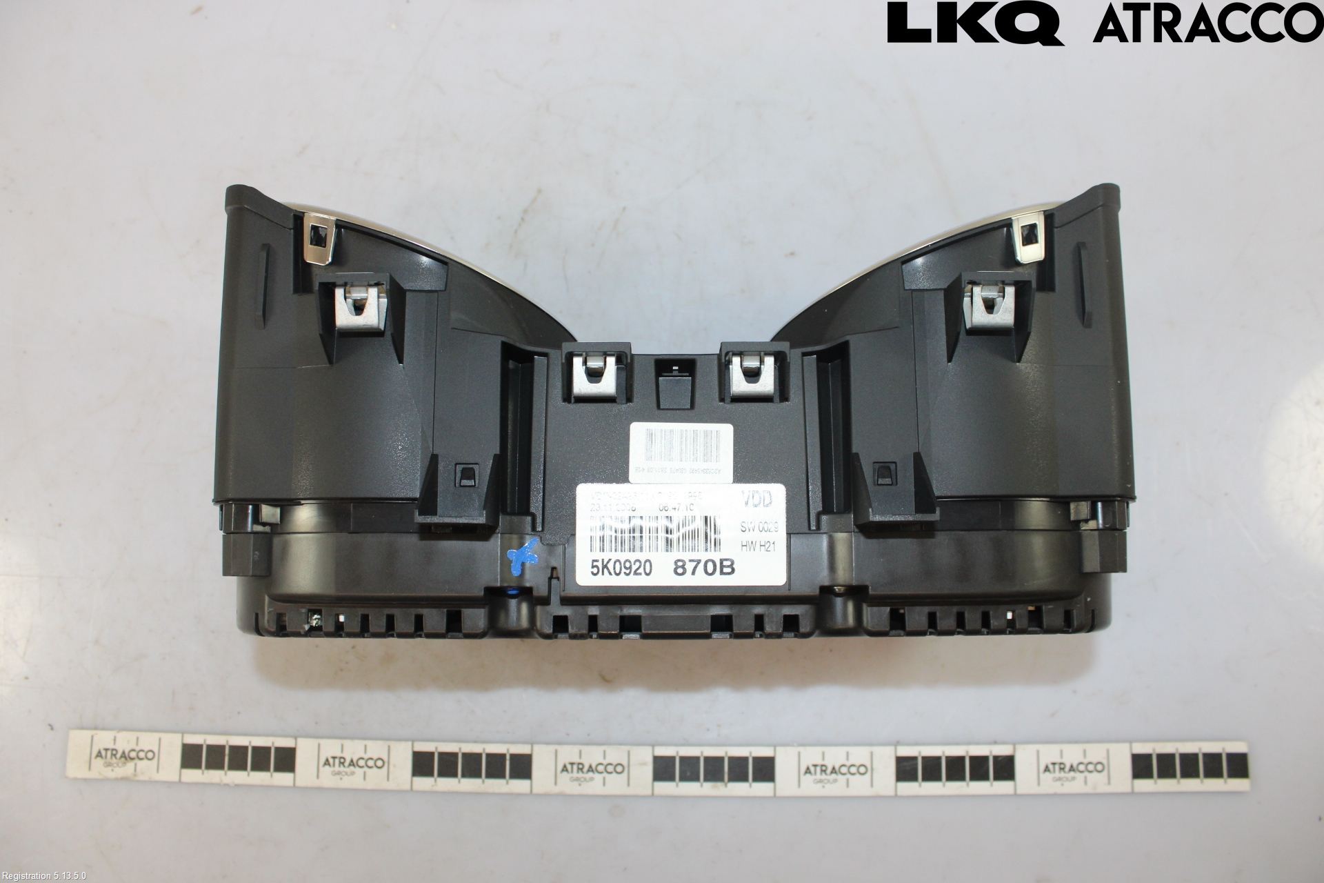 Volkswagen VW GOLF VI 09-13 Instrument Komb