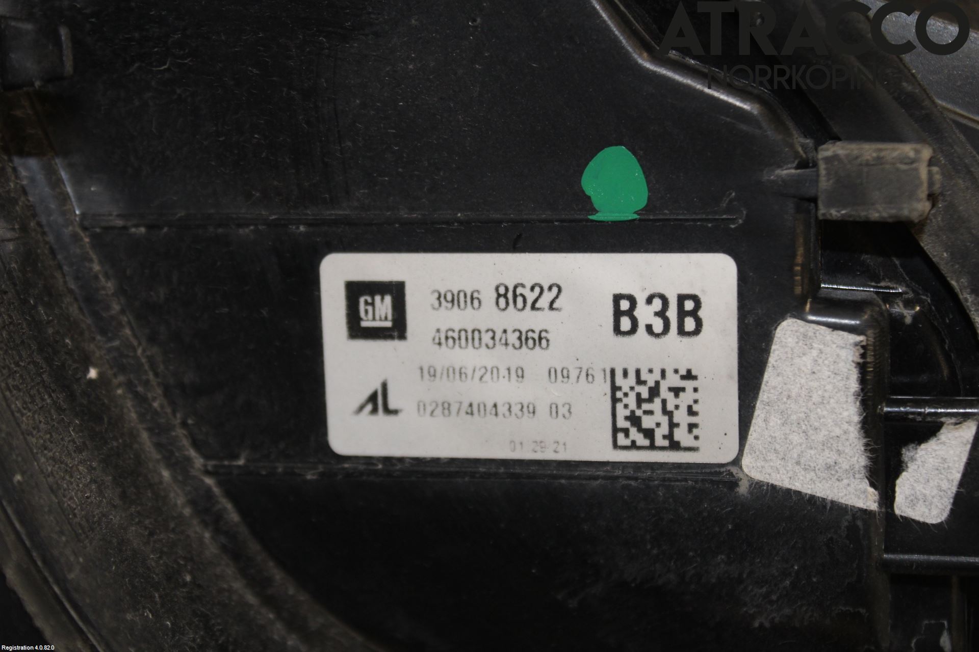 Opel CORSA E 15-19 Bakljus Vänster