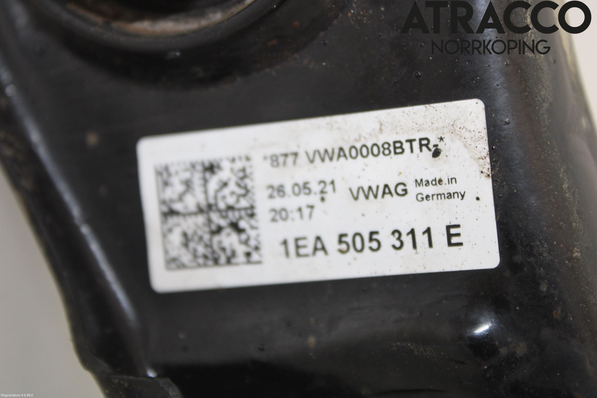 Audi Q4 E-TRON FZ 22- Bärarm Bak Höger