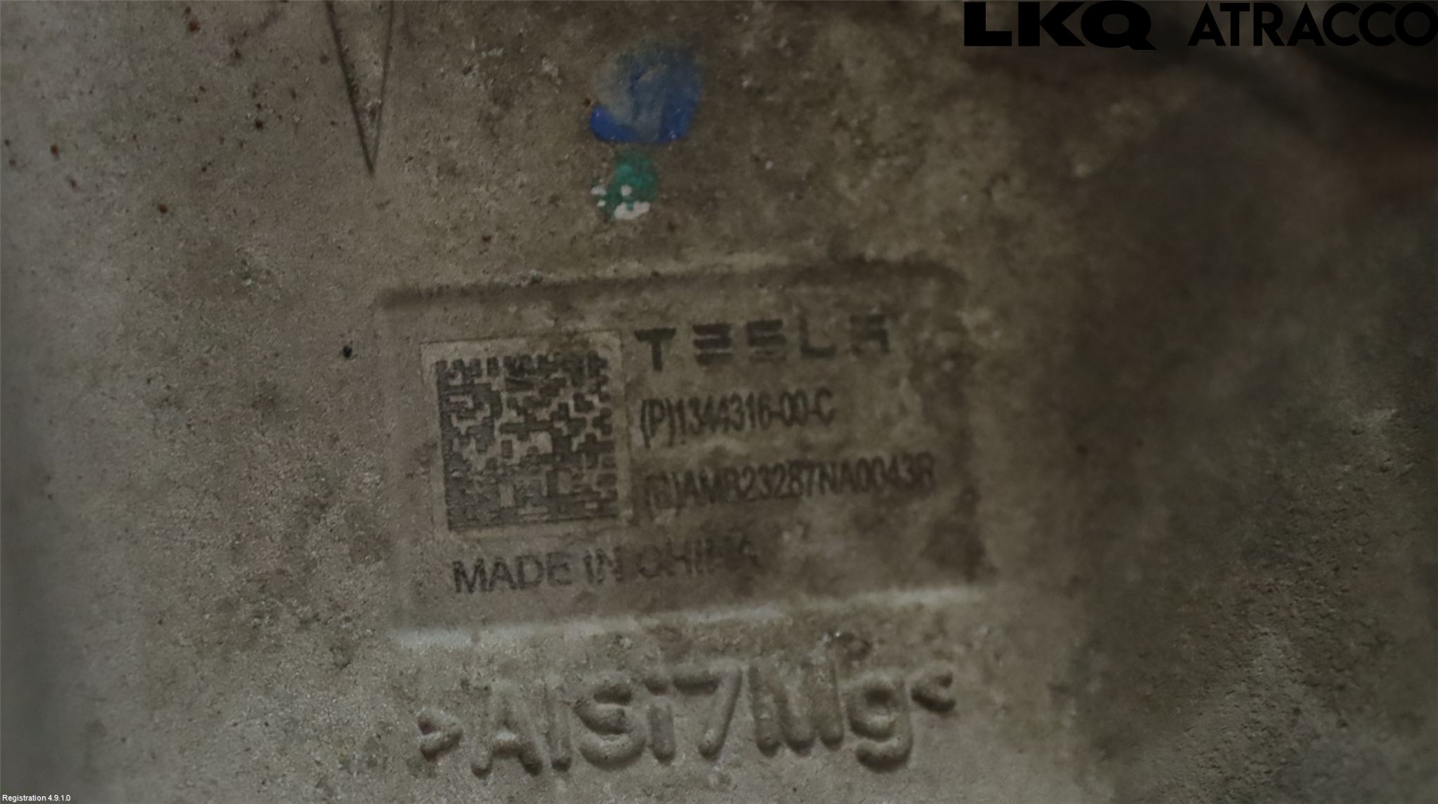 Tesla MODEL 3 17- Styrspindel Lagerhus Hö