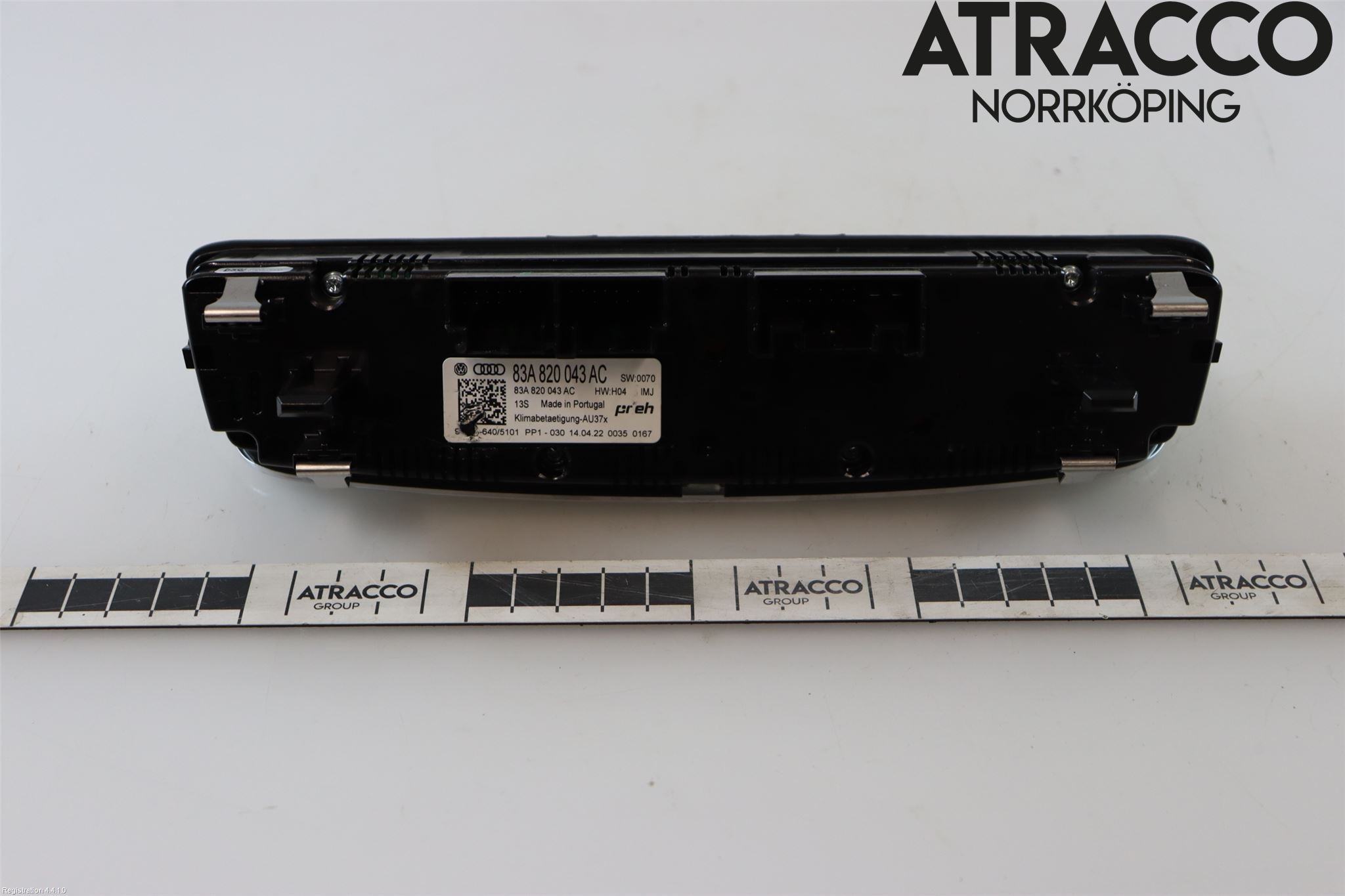 Audi A1 19- Värmereglage