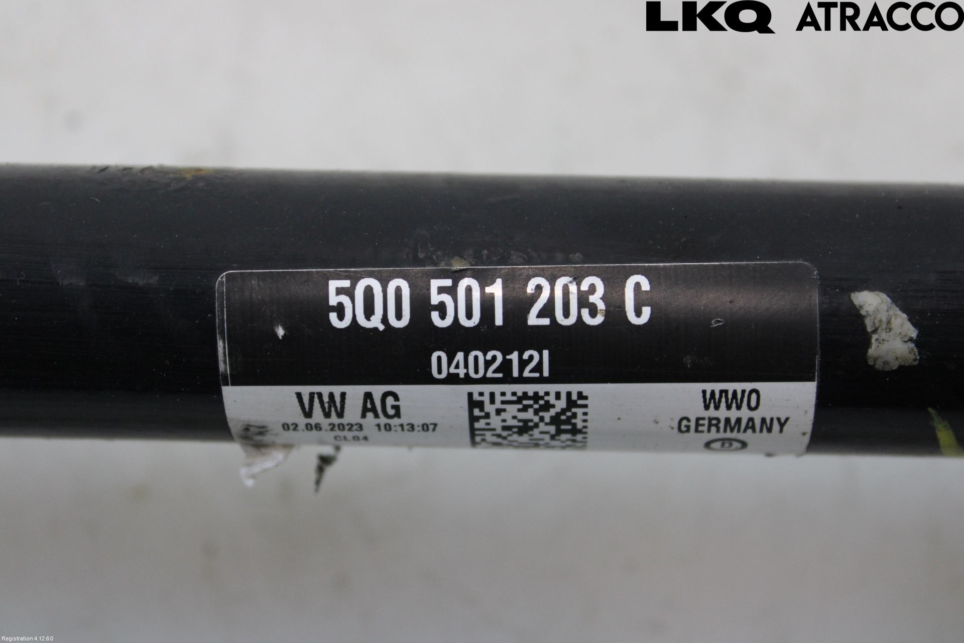 Volkswagen VW T-ROC 18- Drivaxel Bak Vänster