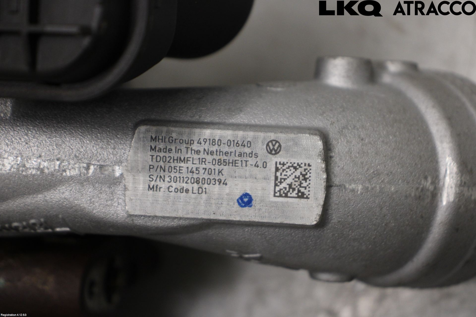 Volkswagen VW TIGUAN 16-24 Turboaggregat