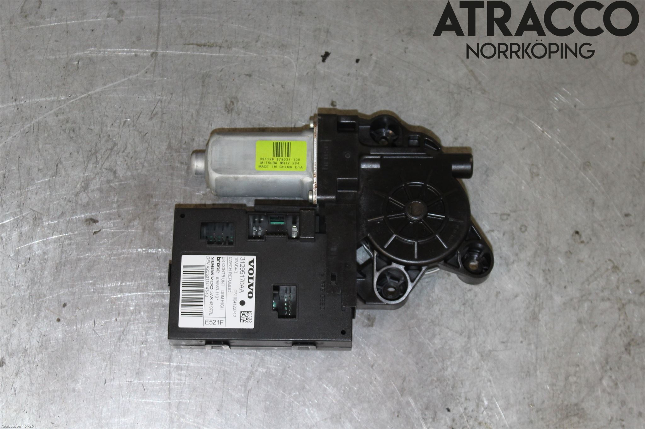 Volvo V50 08-12 Fönsterhissmotor