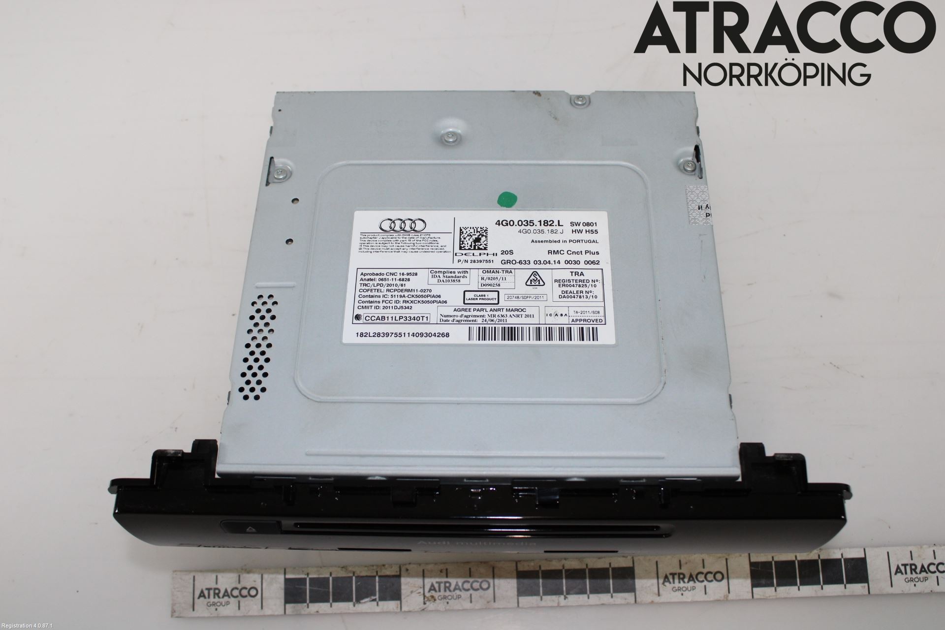 Audi A6/S6 4G 11-18 Cd Radio - Multimediapanel