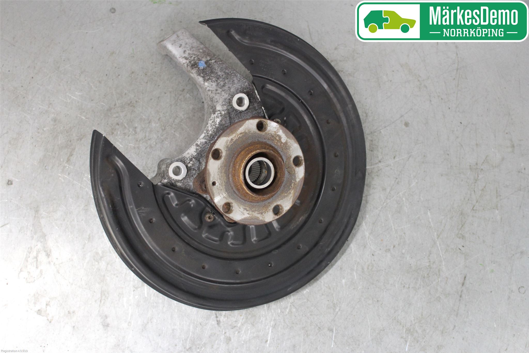 Volkswagen VW PHAETON Hjullagerhus-Spindel Vä B