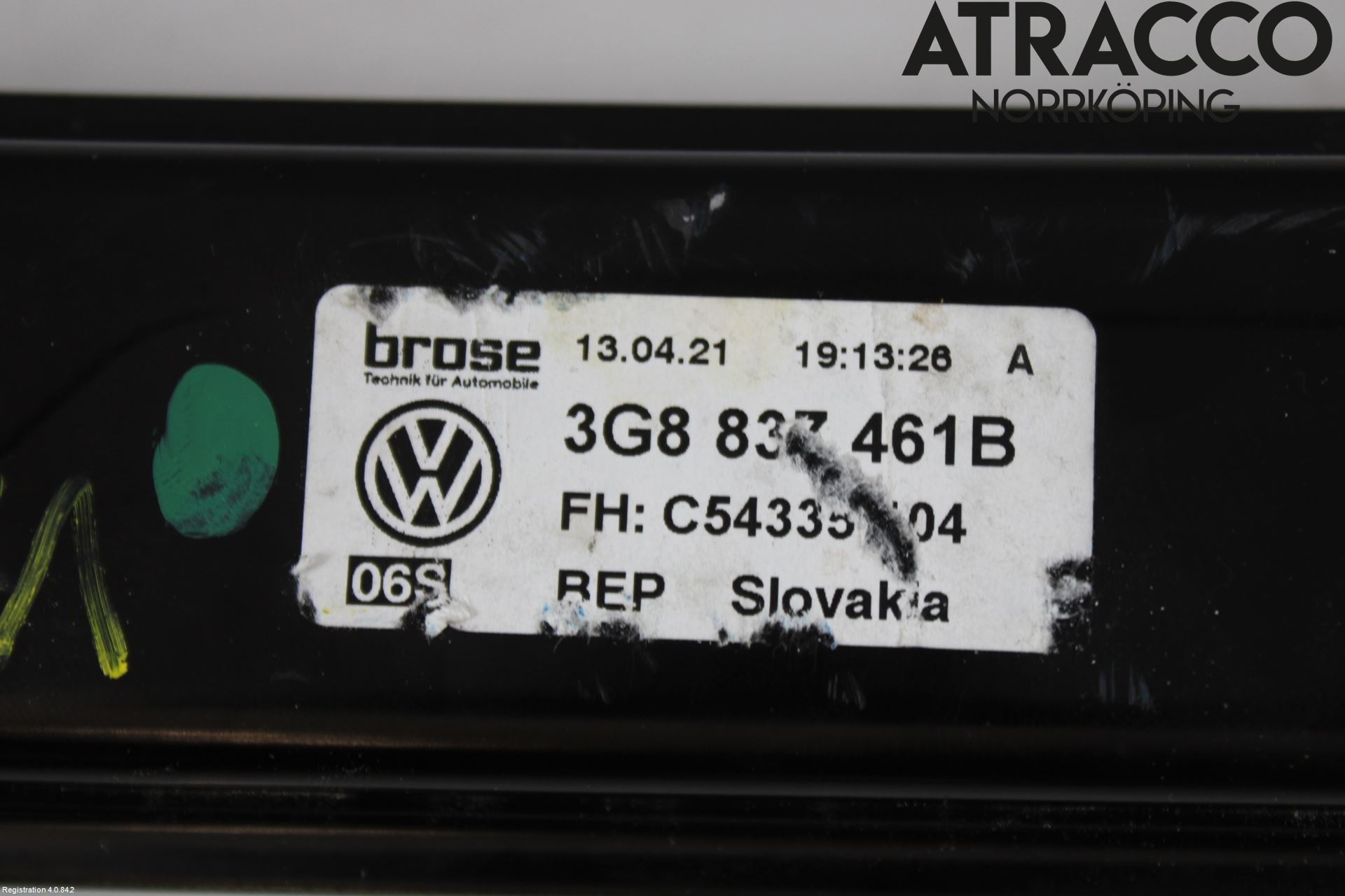 Volkswagen VW ARTEON 17- Fönsterhiss El Kompl
