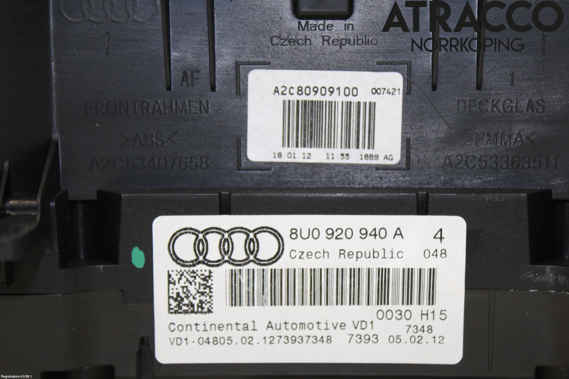 Audi Q3 8U 12-18 Instrument Komb