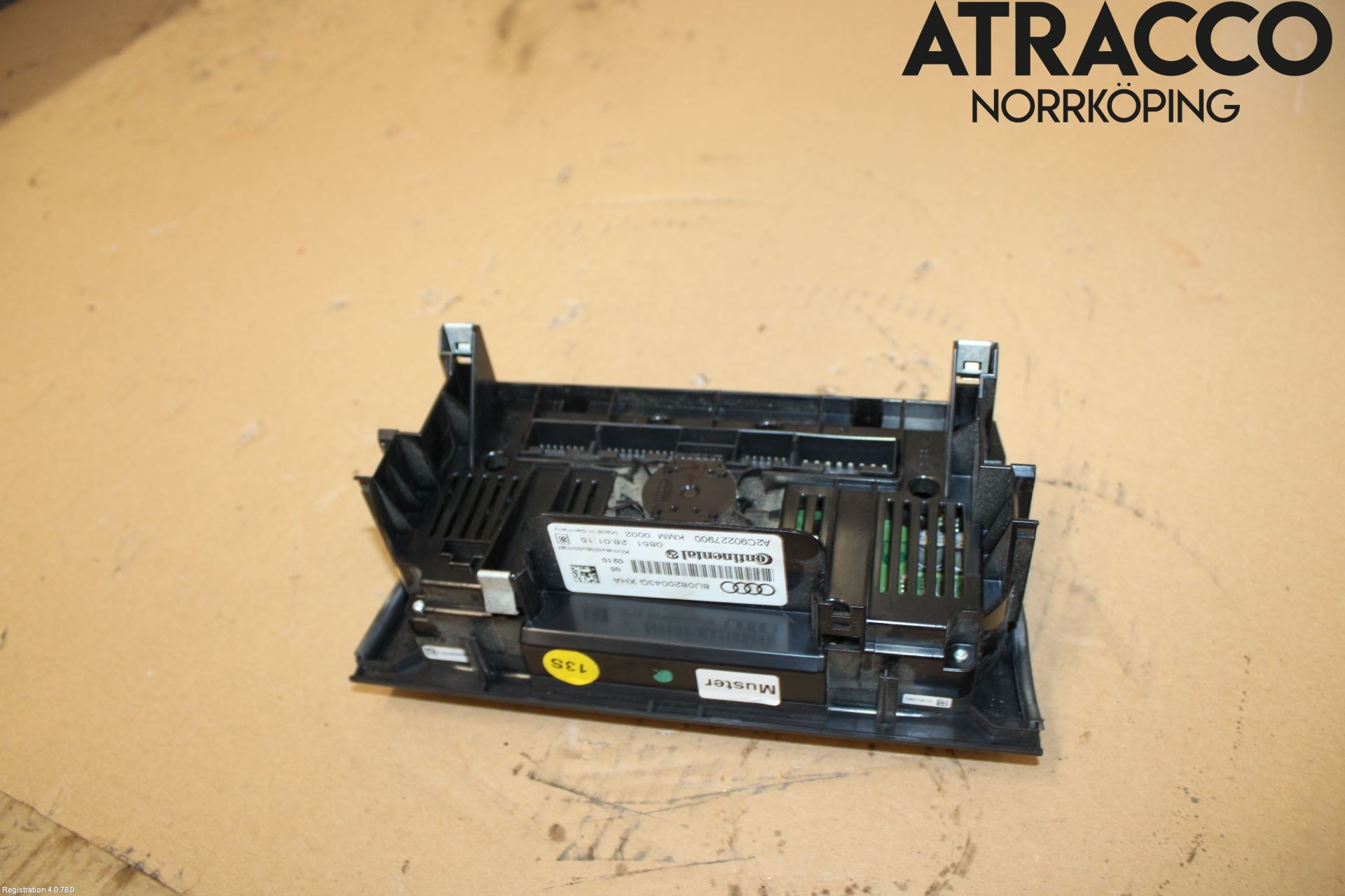 Audi Q3 8U 12-18 Värmereglage