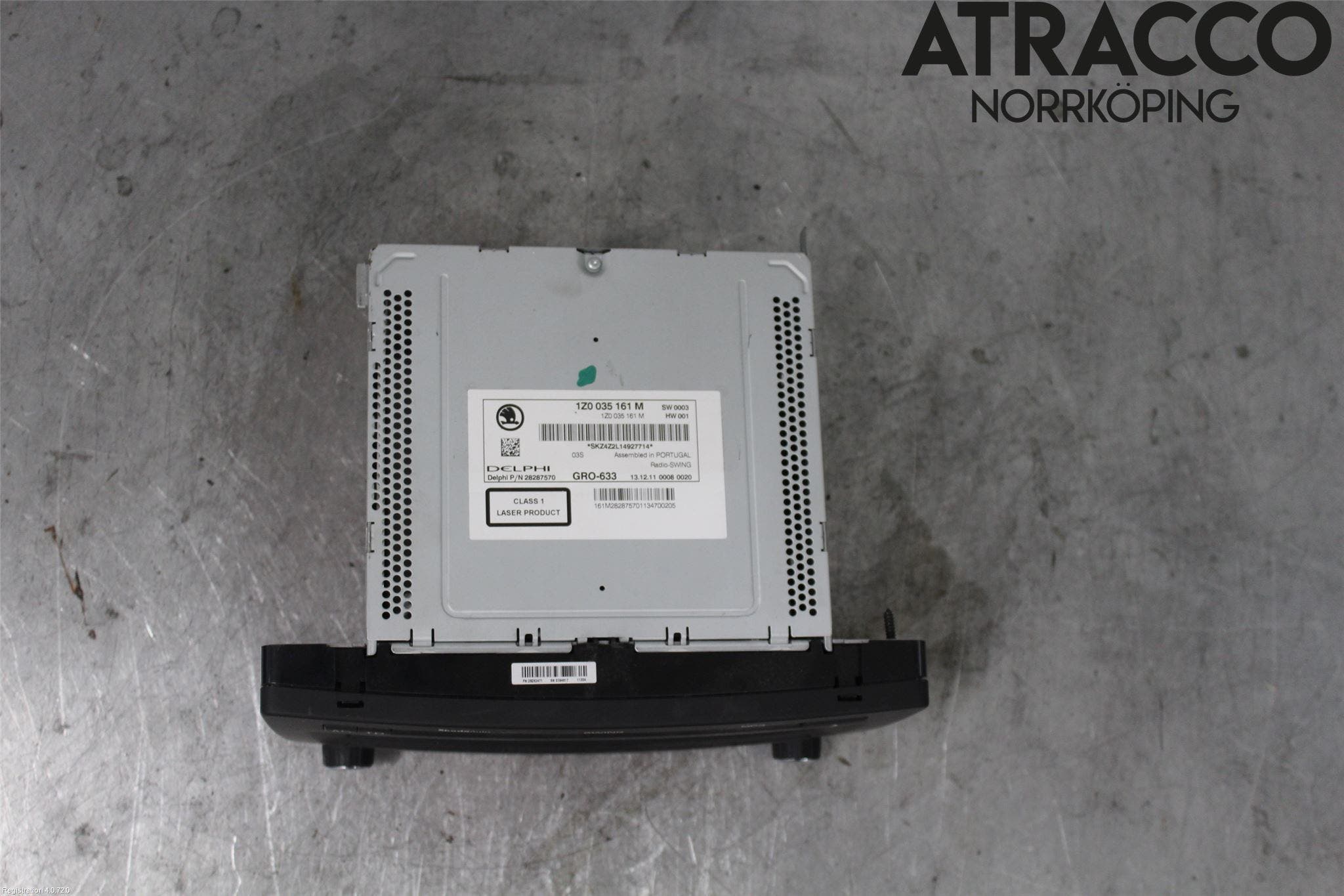 Skoda OCTAVIA (1Z) 05-13 Cd Radio - Multimediapanel