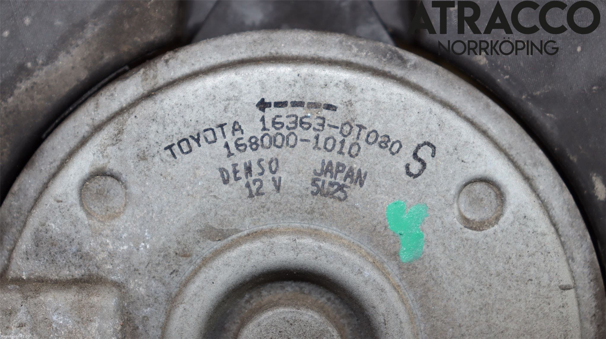 Toyota AURIS 13-19 Kylfläkt El