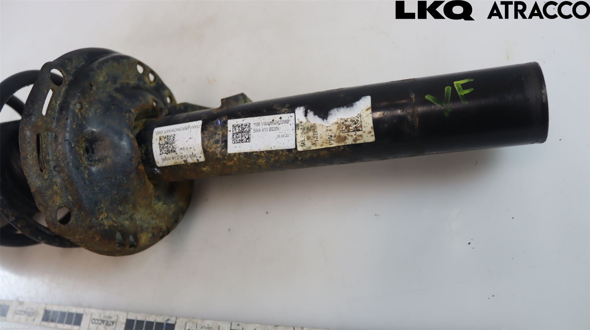 Volkswagen VW GOLF / E-GOLF VIII 20- Fjäderben Fram Vänster