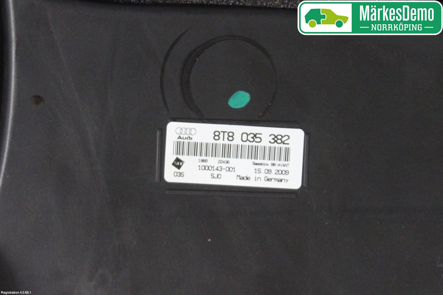 Audi A4/S4 08-11 Högtalare