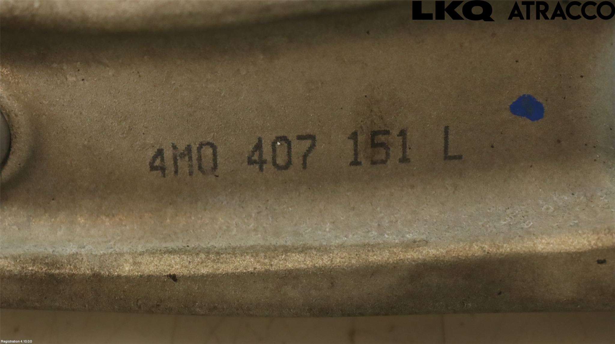 Volkswagen VW TOUAREG CR 18- Bärarm Fram Undre Vä