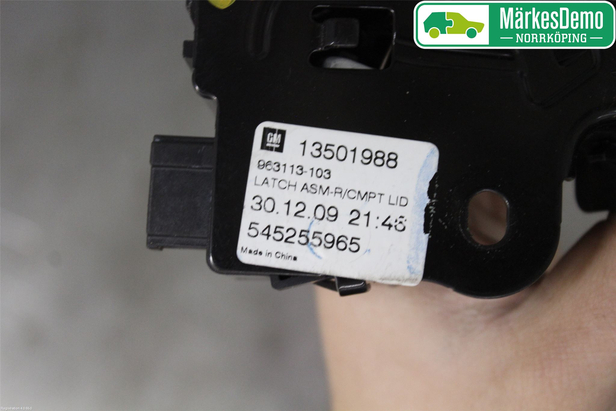 GM CHEVROLET CRUZE Låskista Baklucka