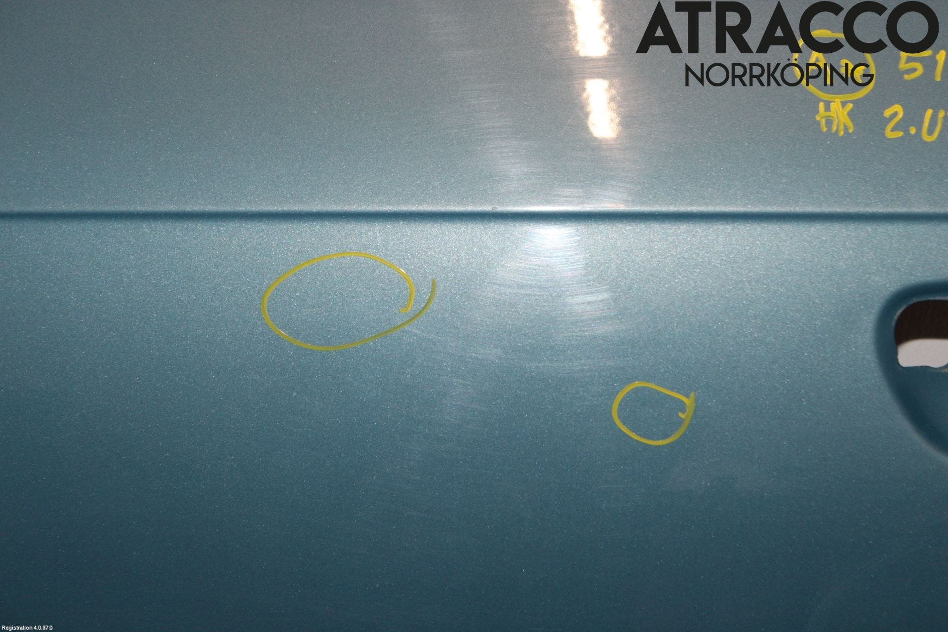 Audi A3/S3 05-13 Dörr Bak Vänster