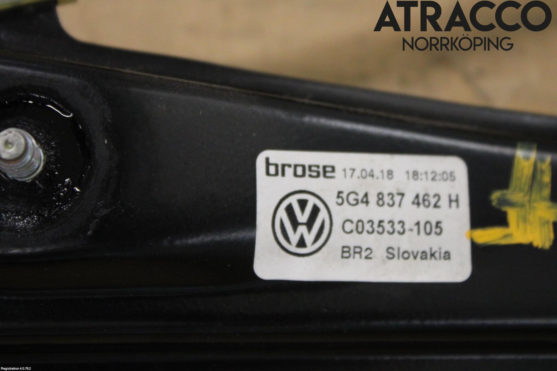 Volkswagen VW GOLF / E-GOLF VII 13-20 Fönsterhiss El Kompl