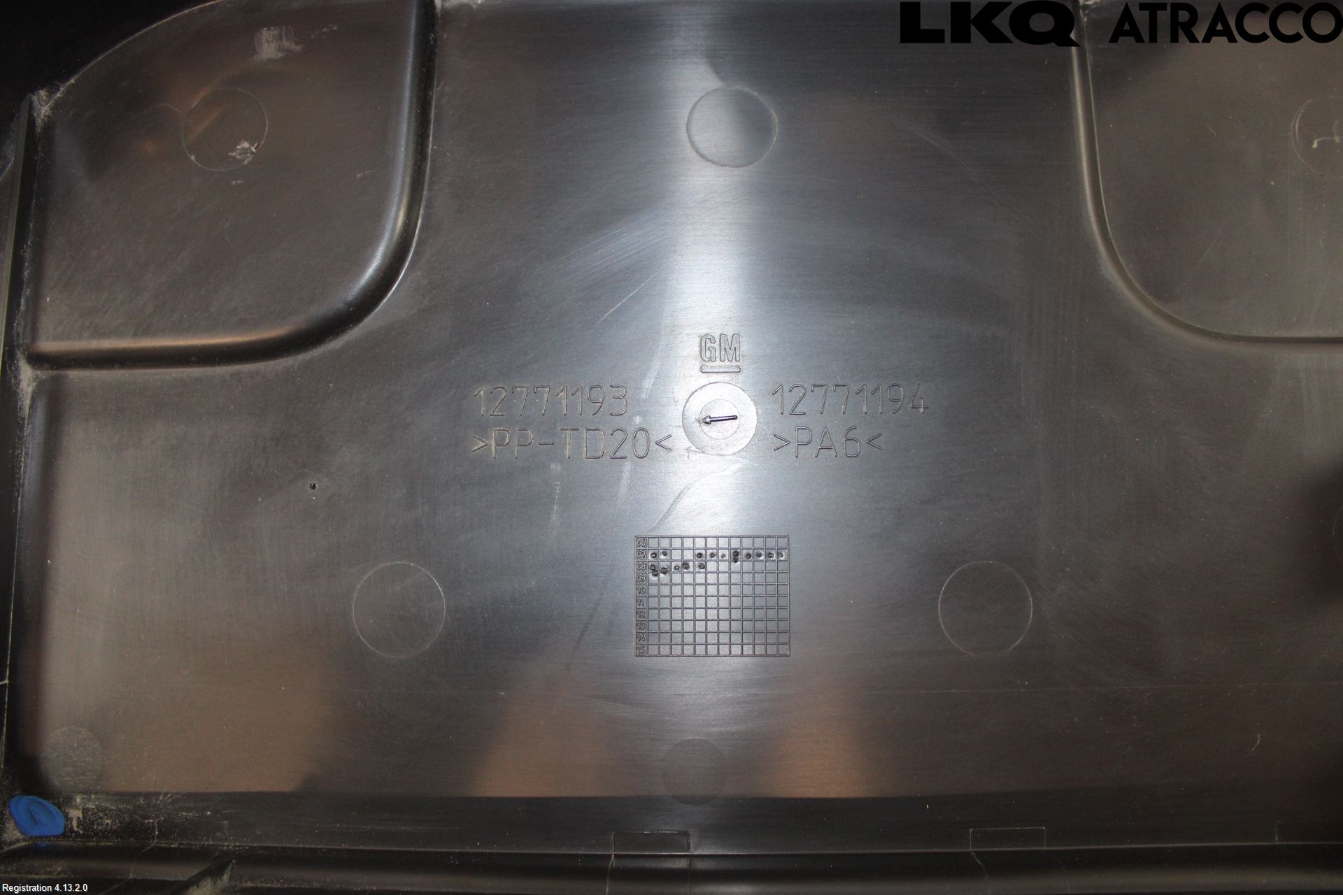 Saab 9-3 VER2/VER3 08-15 Batterilåda-Fäste-Hållare