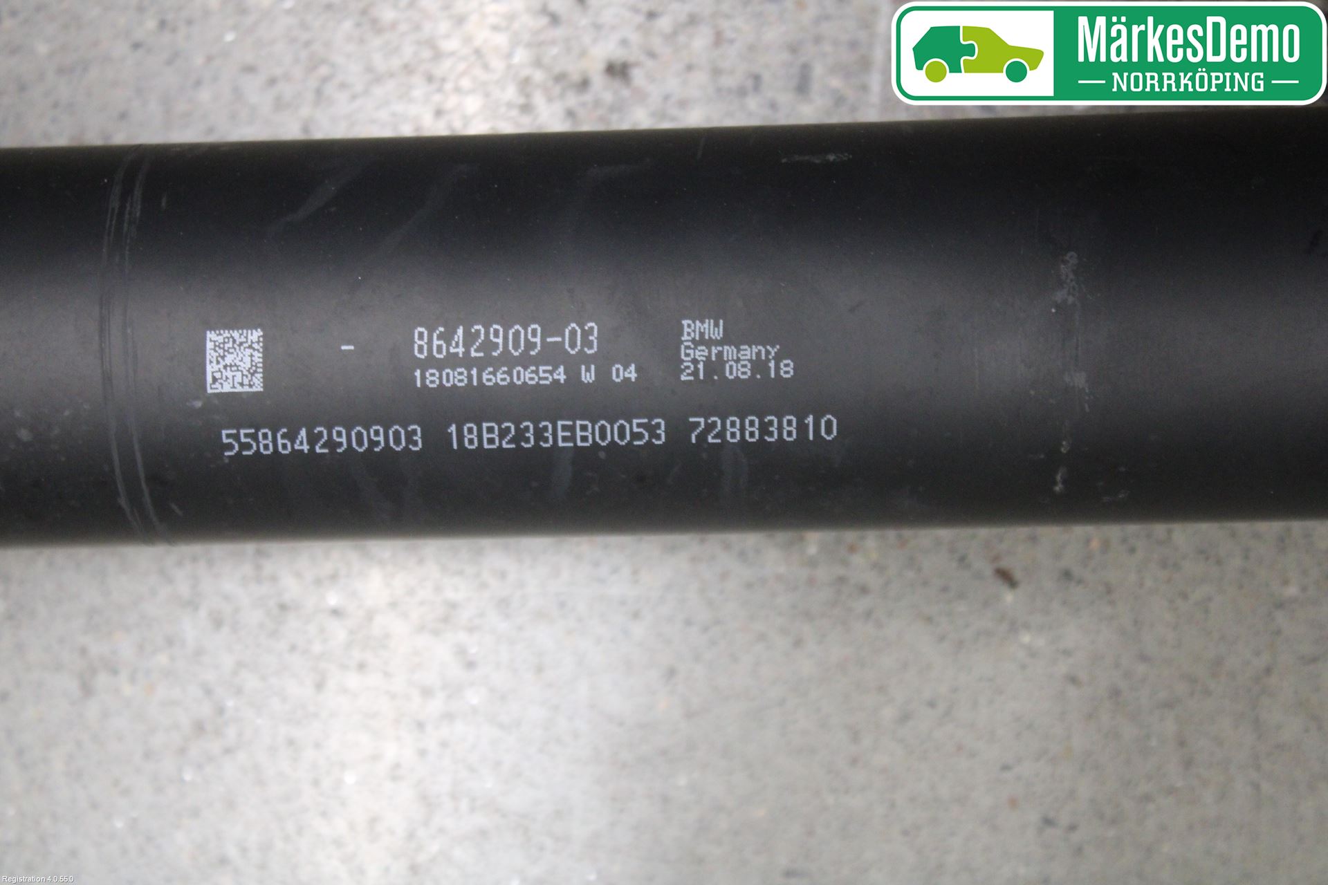 BMW 3 F30/F31/F80 12-19 Mellanaxel Komp