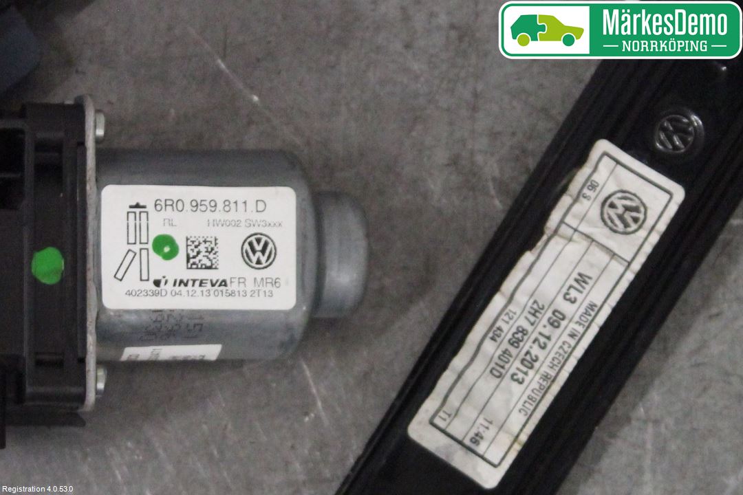 Volkswagen VW AMAROK 2H 10-22 Fönsterhiss El Kompl