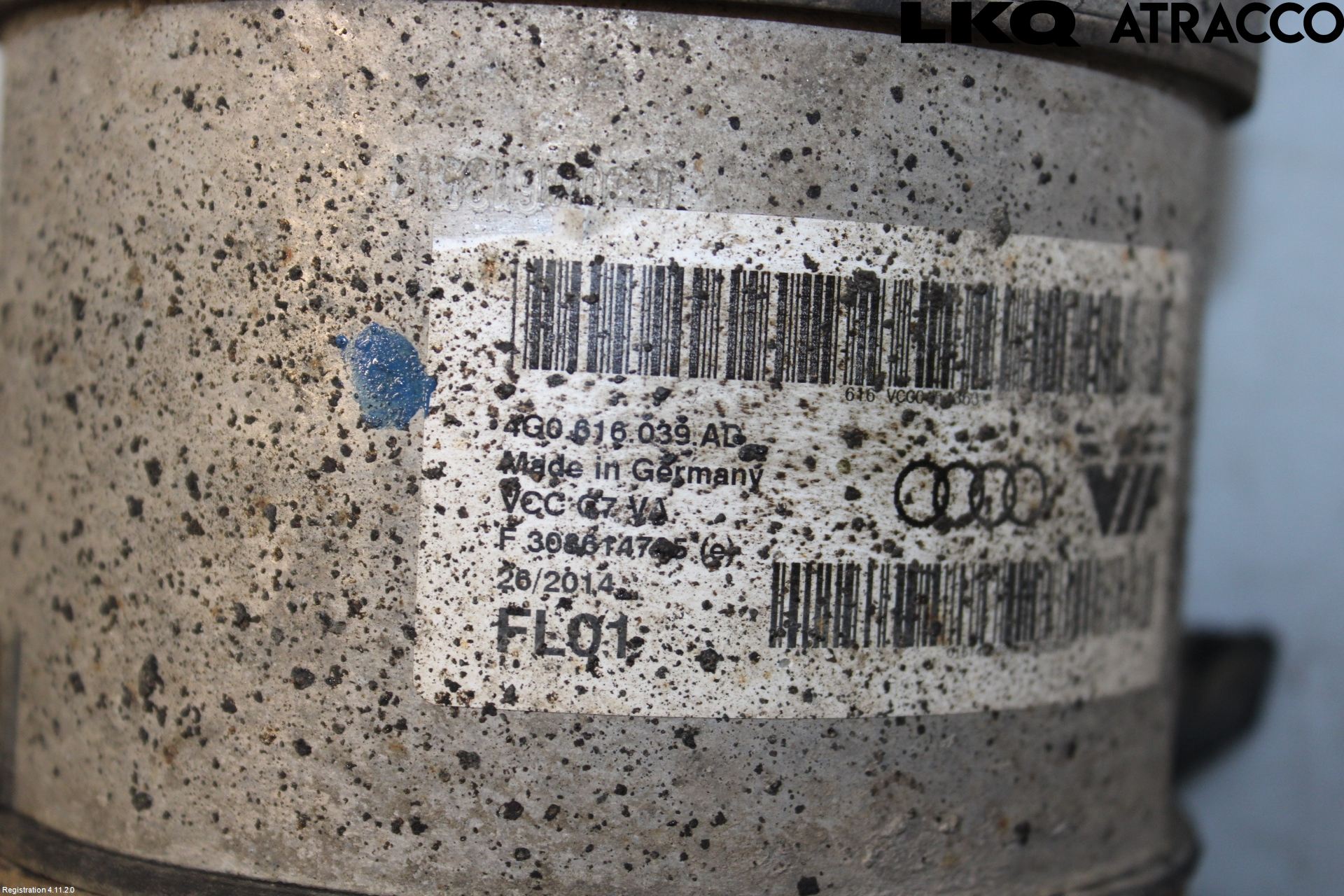 Audi A6/S6 4G 11-18 Fjäderben Fram Höger