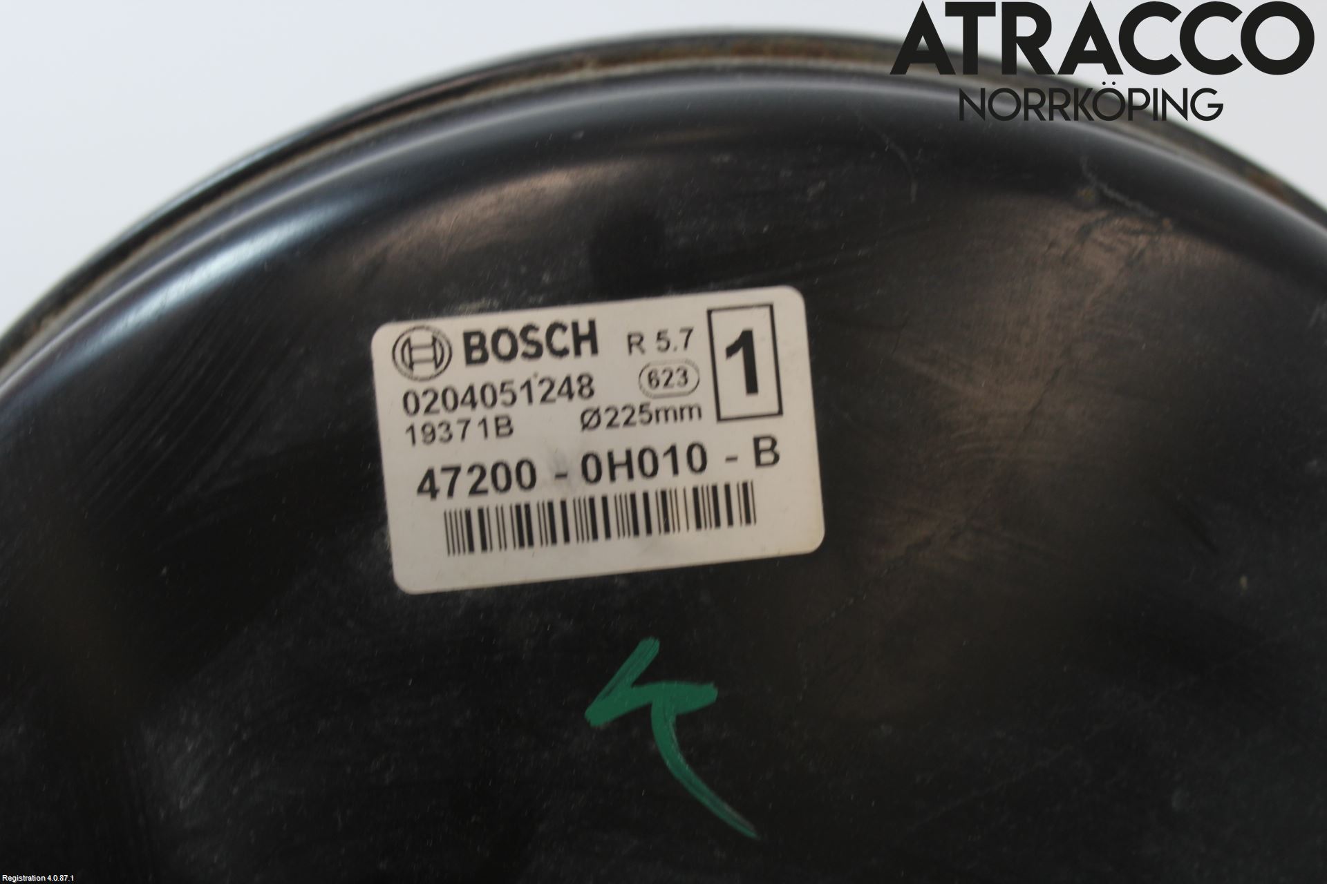 Toyota AYGO 06-14 Bromsservo