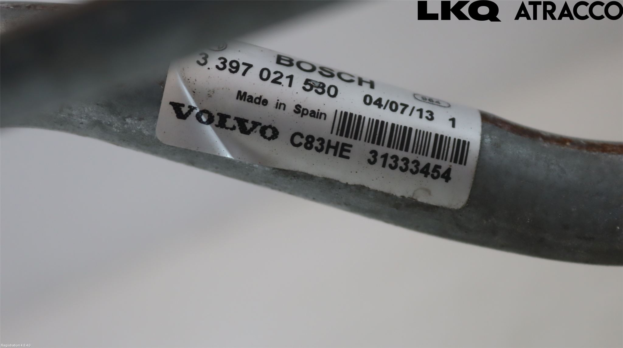 Volvo XC60 14-17 Torkarmekanism Vindruta