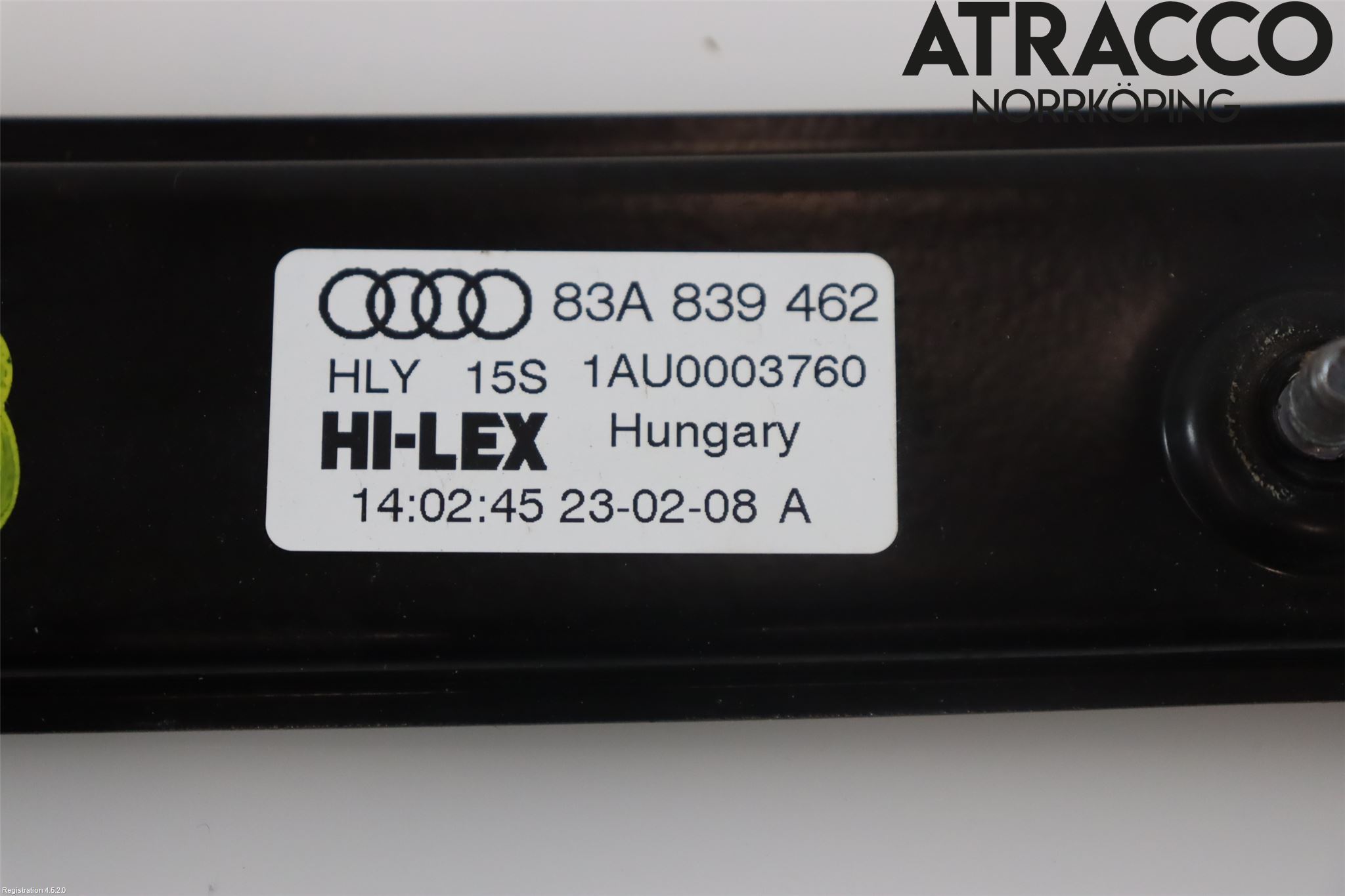 Audi Q3 F3 19- Fönsterhiss El Kompl