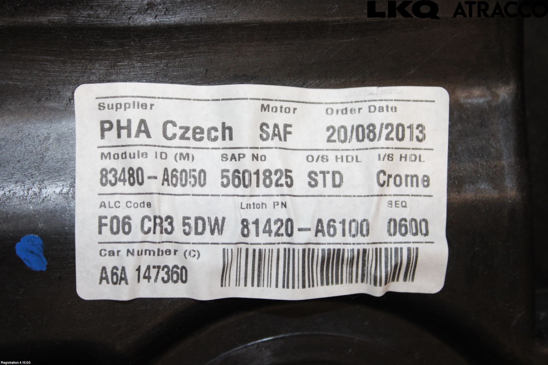 Hyundai i30 GD 13-17 Fönsterhiss El Kompl