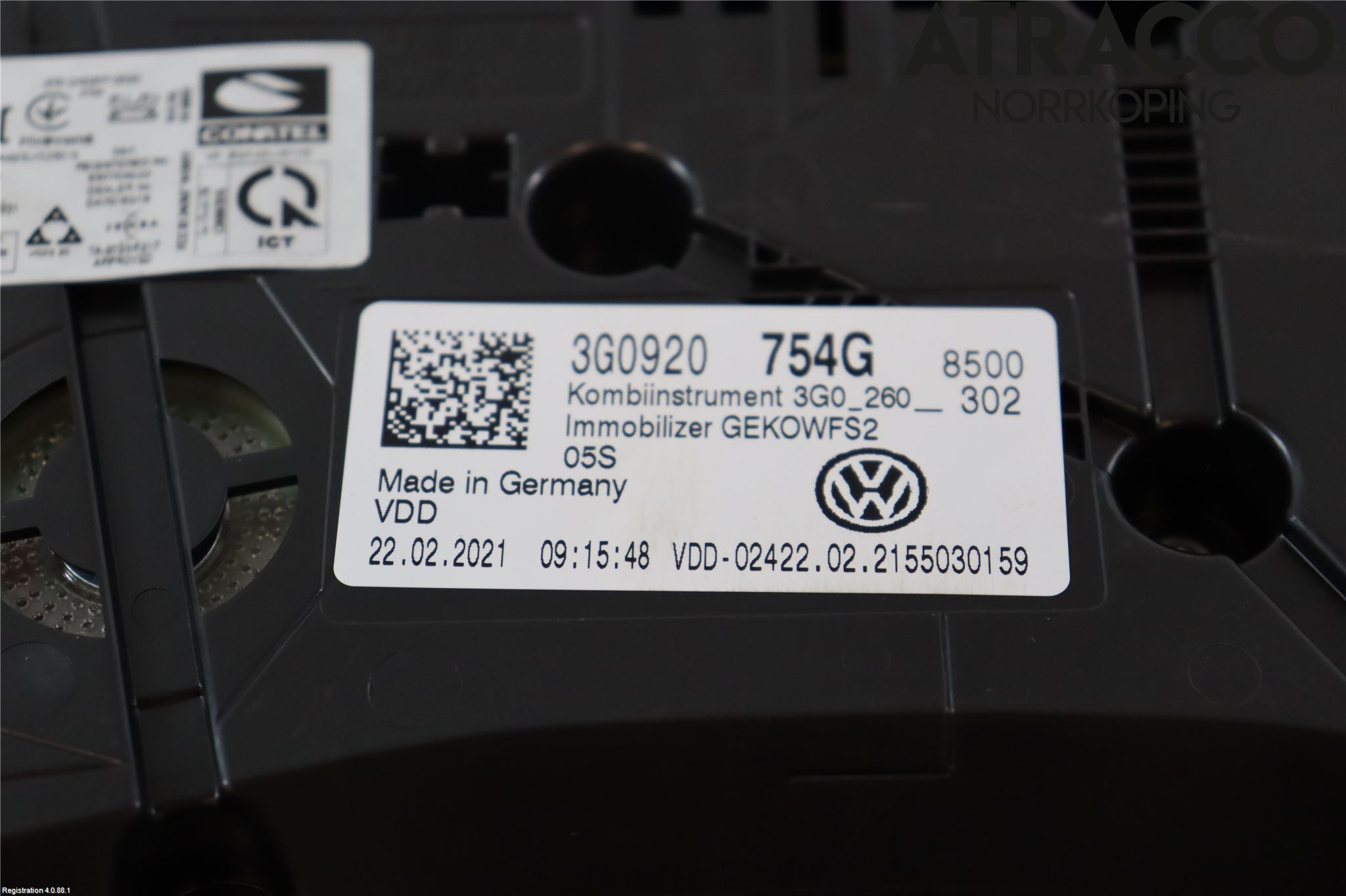 Volkswagen VW PASSAT 20-24 Instrument Komb