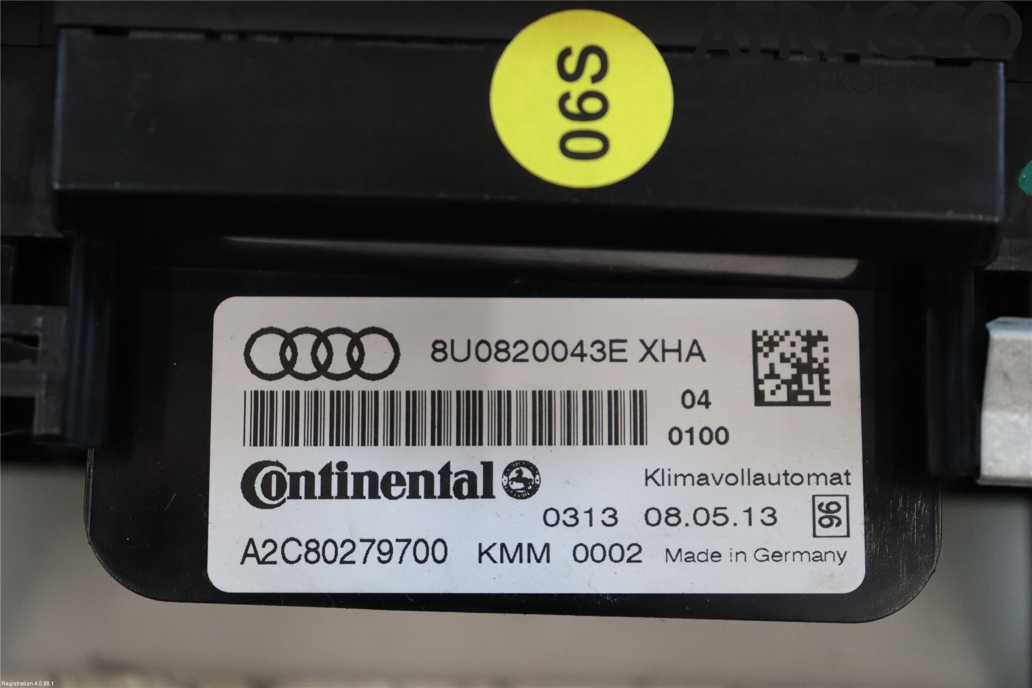 Audi Q3 8U 12-18 Ac Styrenhet Ac Manöveren