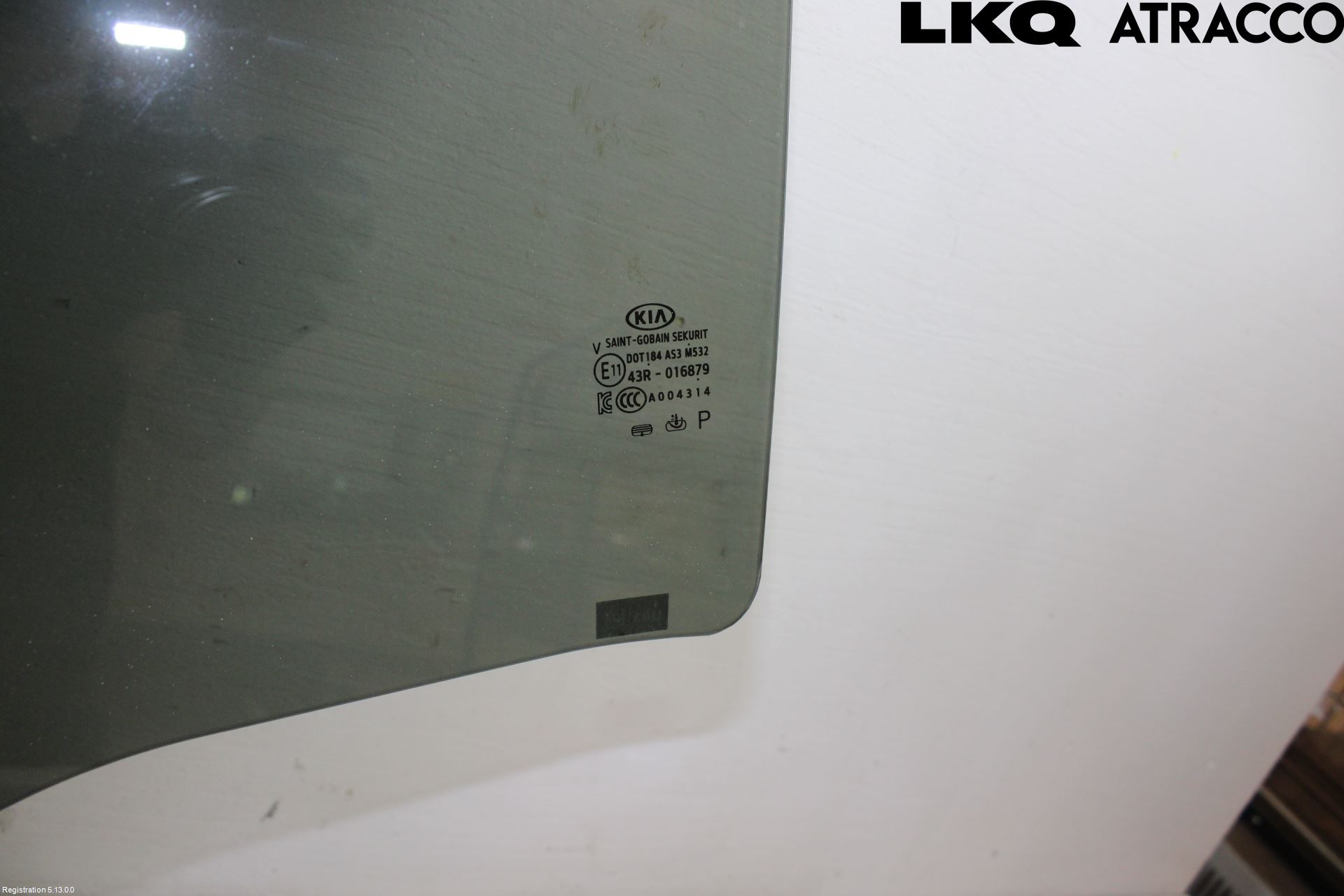 Kia NIRO (DE) 17-22 Dörruta Bak Vänster
