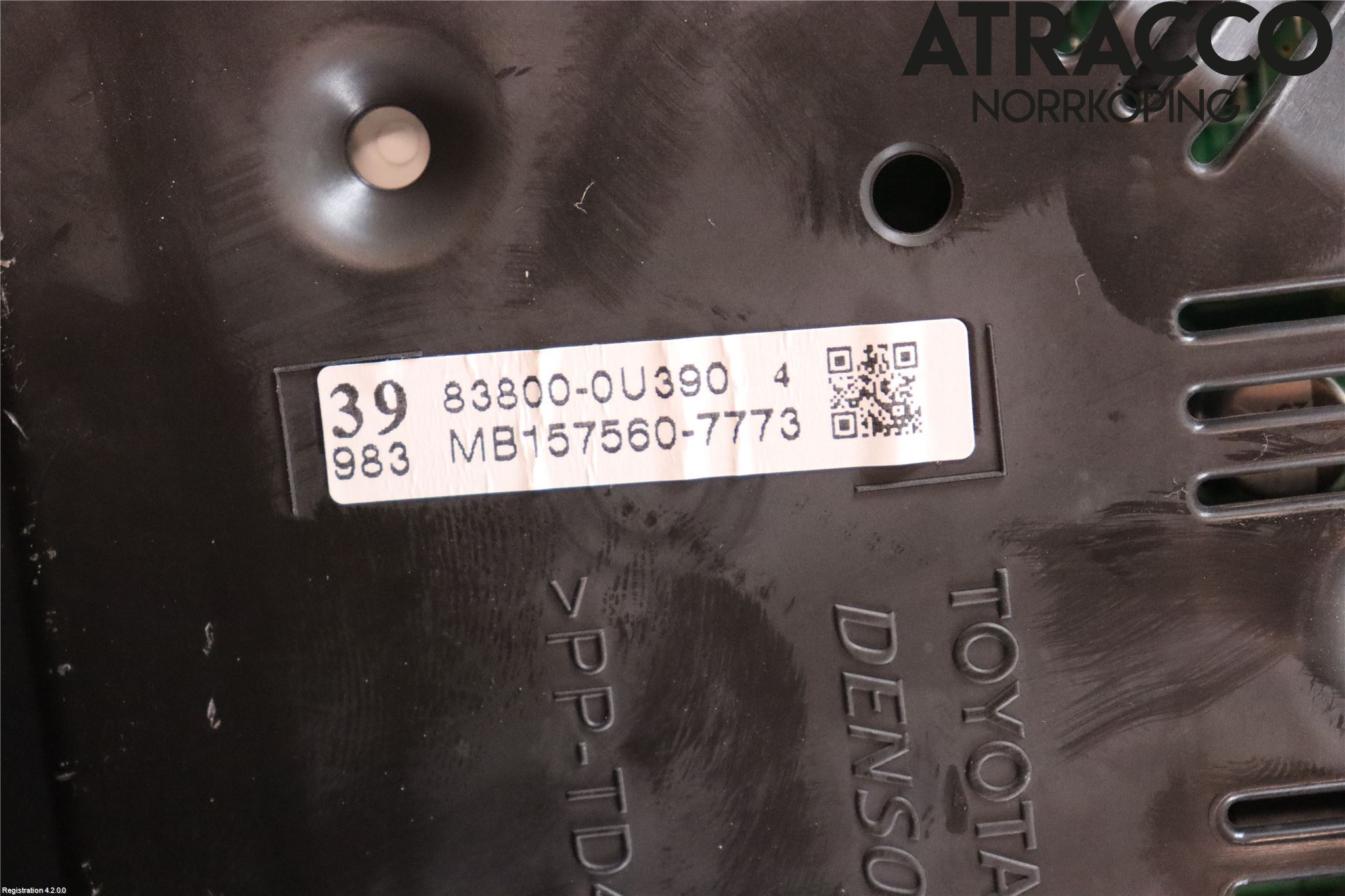 Toyota YARIS XP130 12-14 Instrument Komb