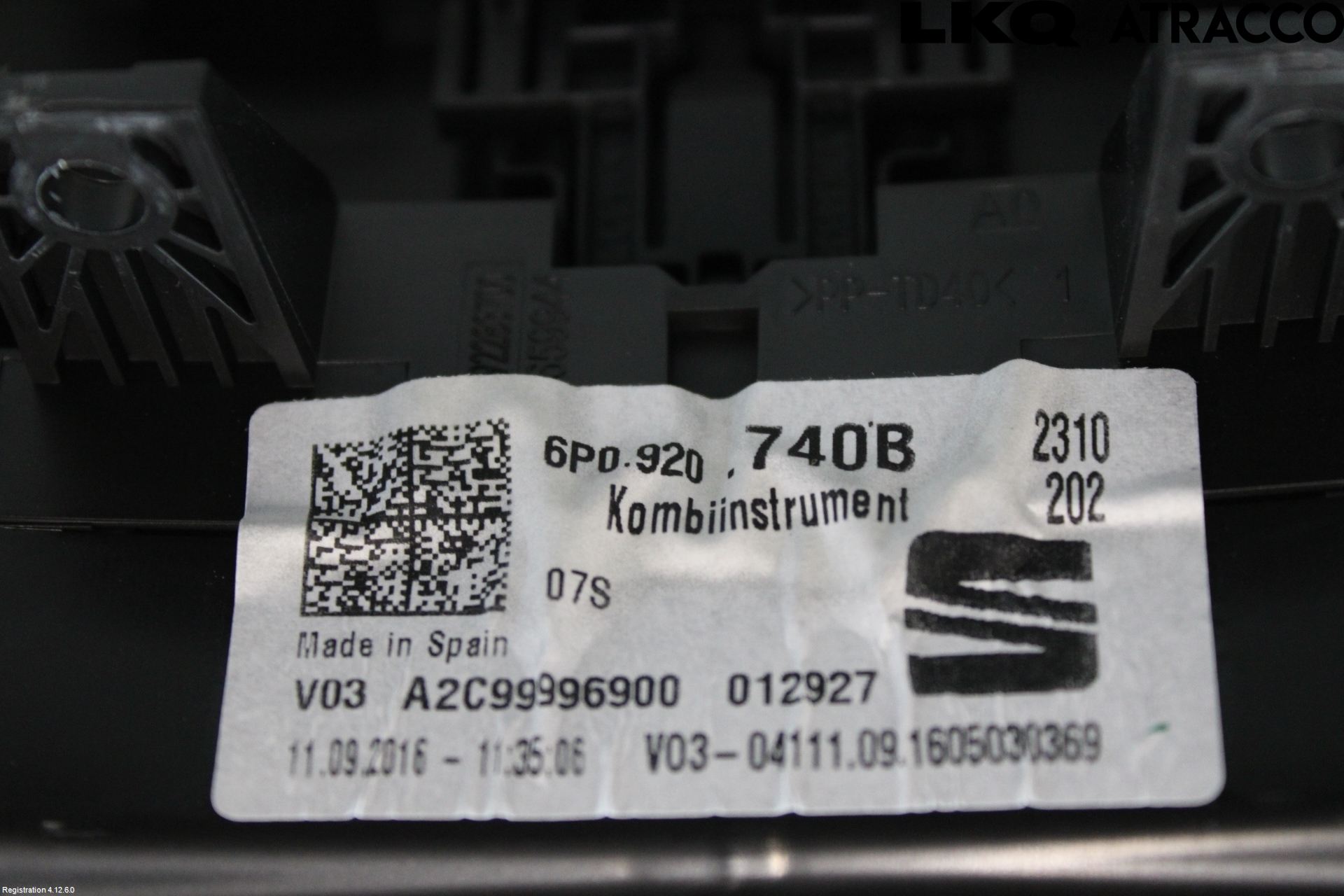 Seat IBIZA IV 08-16 Instrument Komb