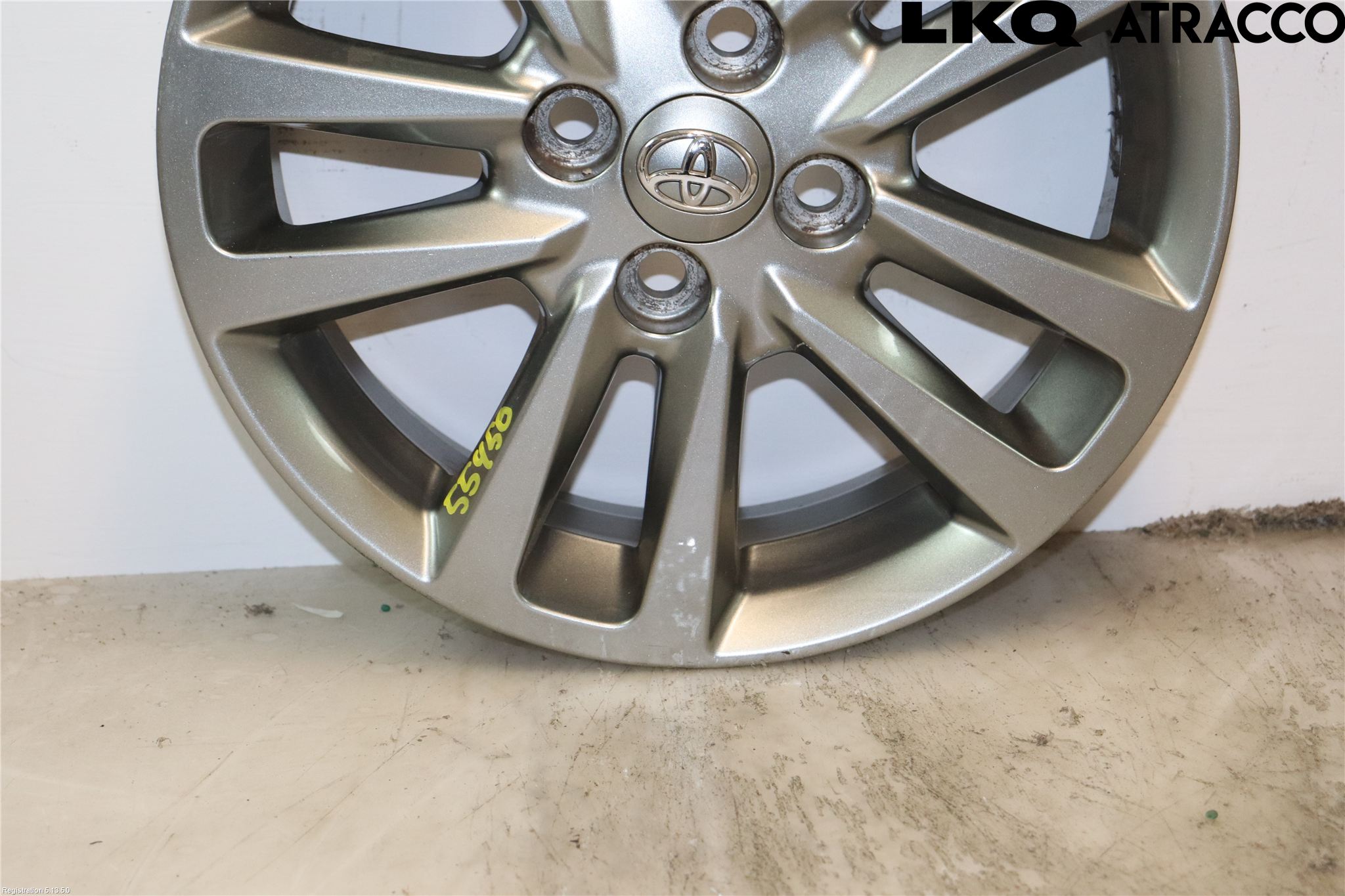 Toyota YARIS XP130 15-20 Fälgsats Aluminium